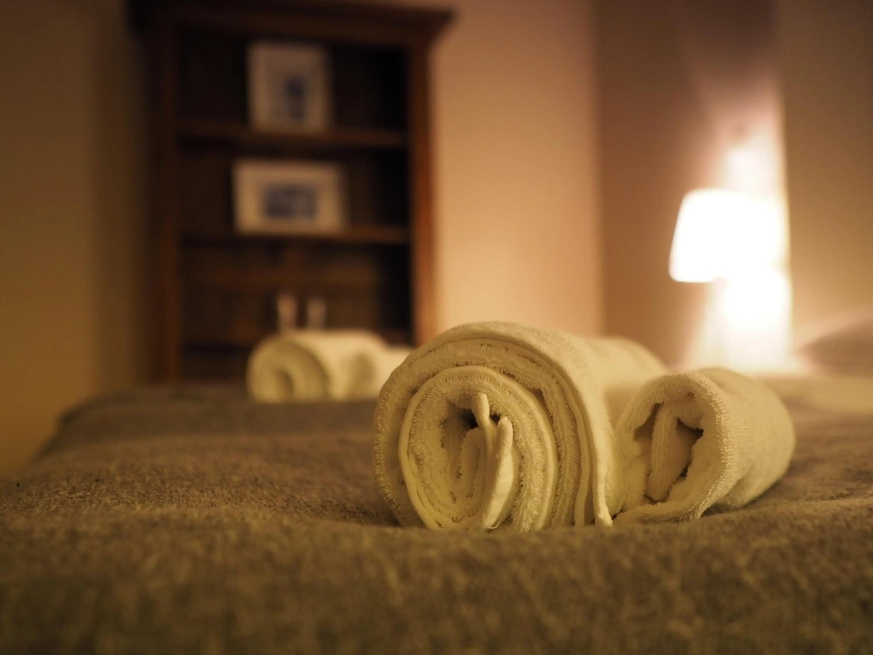 Bed in Fisherman Guesthouse Sudureyri