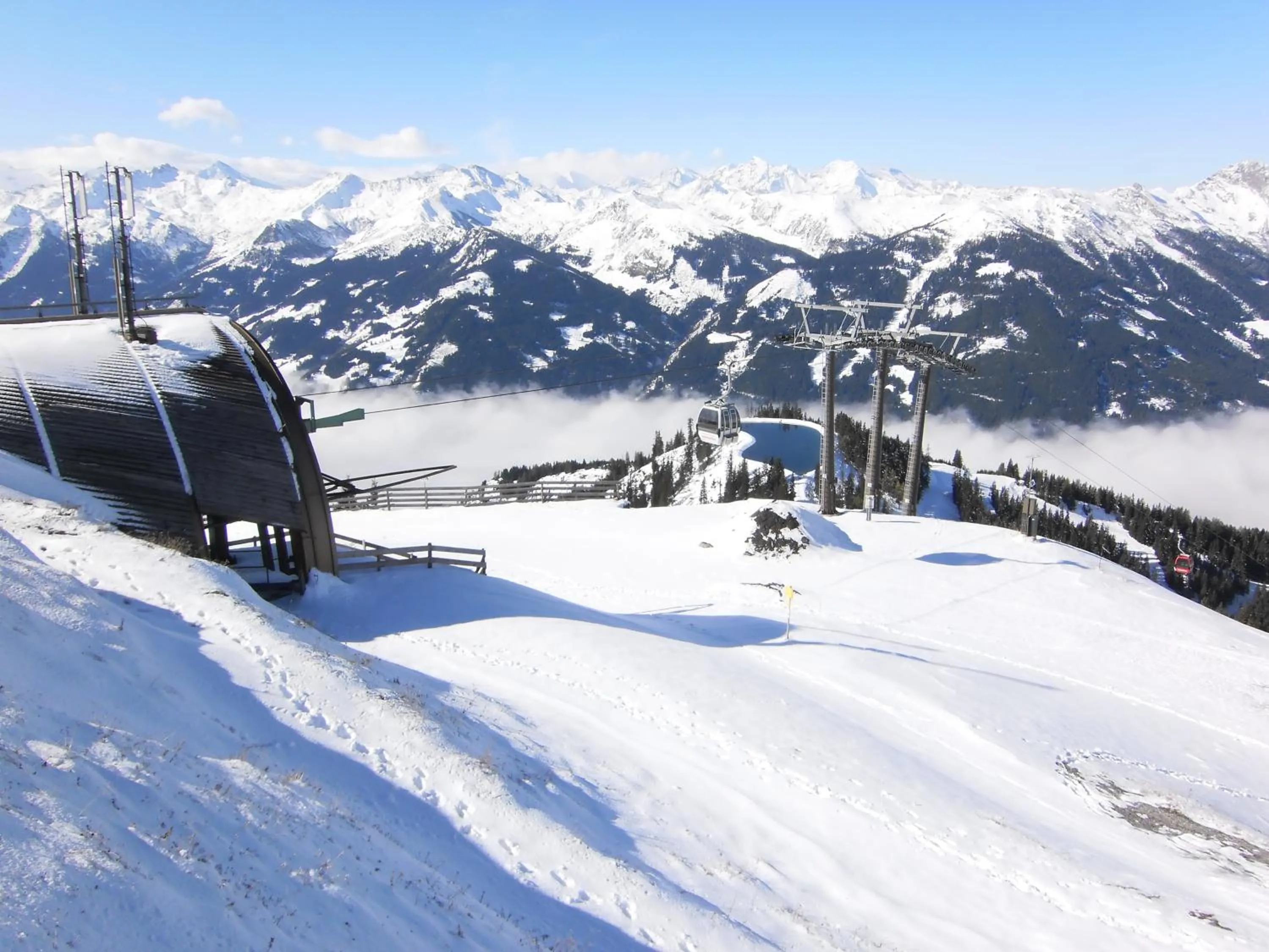 Natural landscape in Gästehaus Gratz - inklusive Eintritt in die Alpentherme