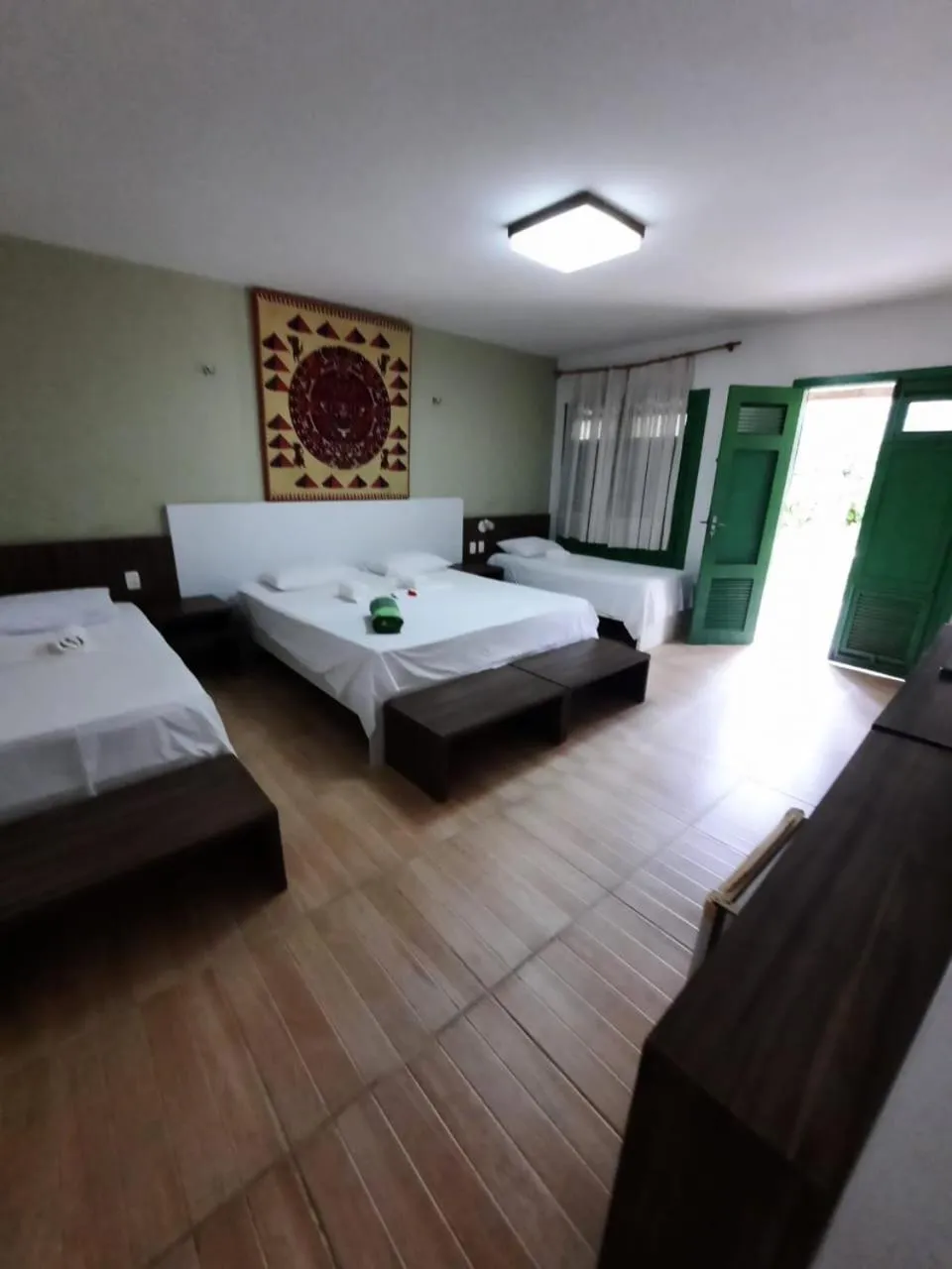 Bed in Ocas do Índio Hotel Spa