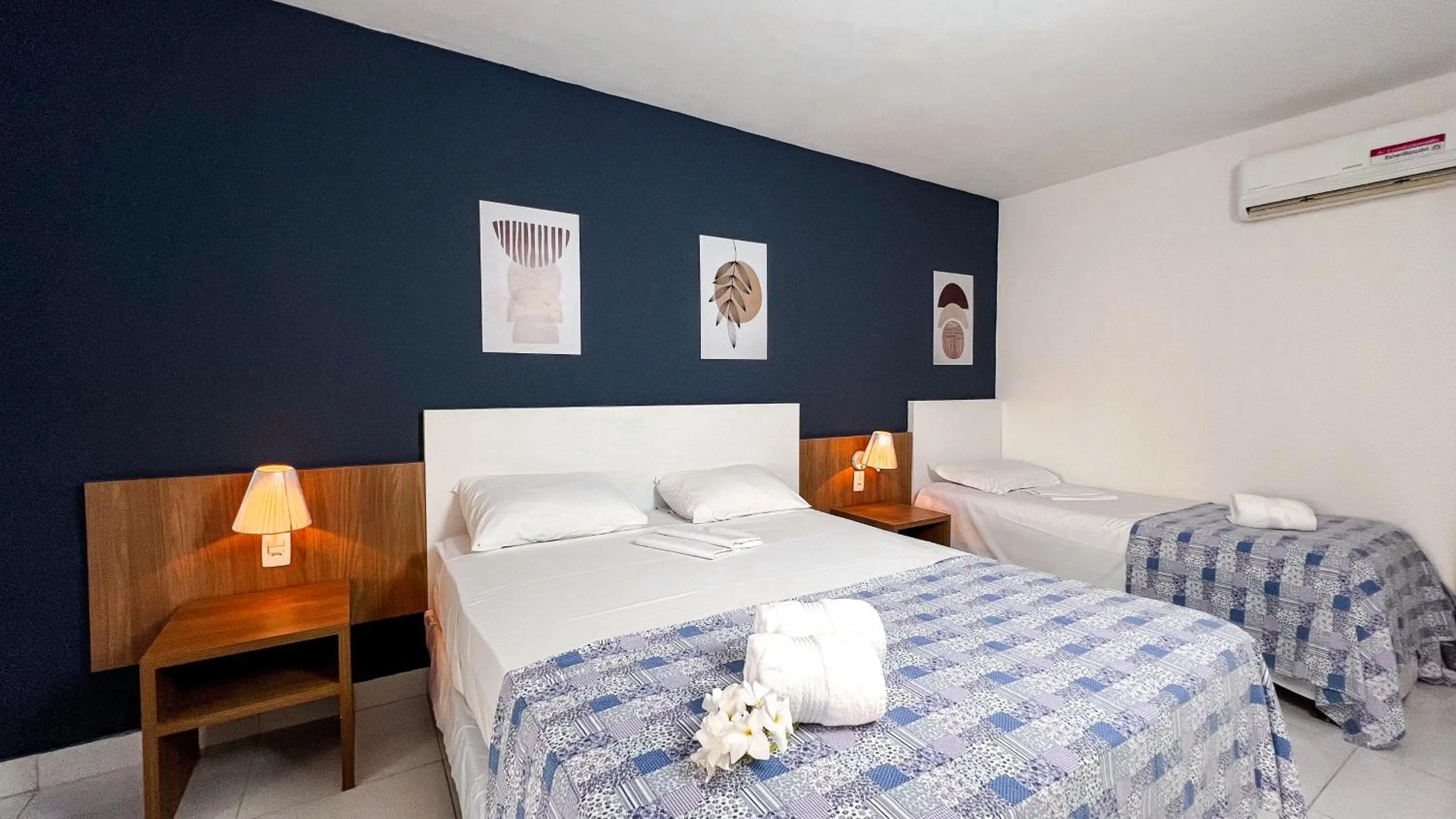 Bed in Ocas do Índio Hotel Spa