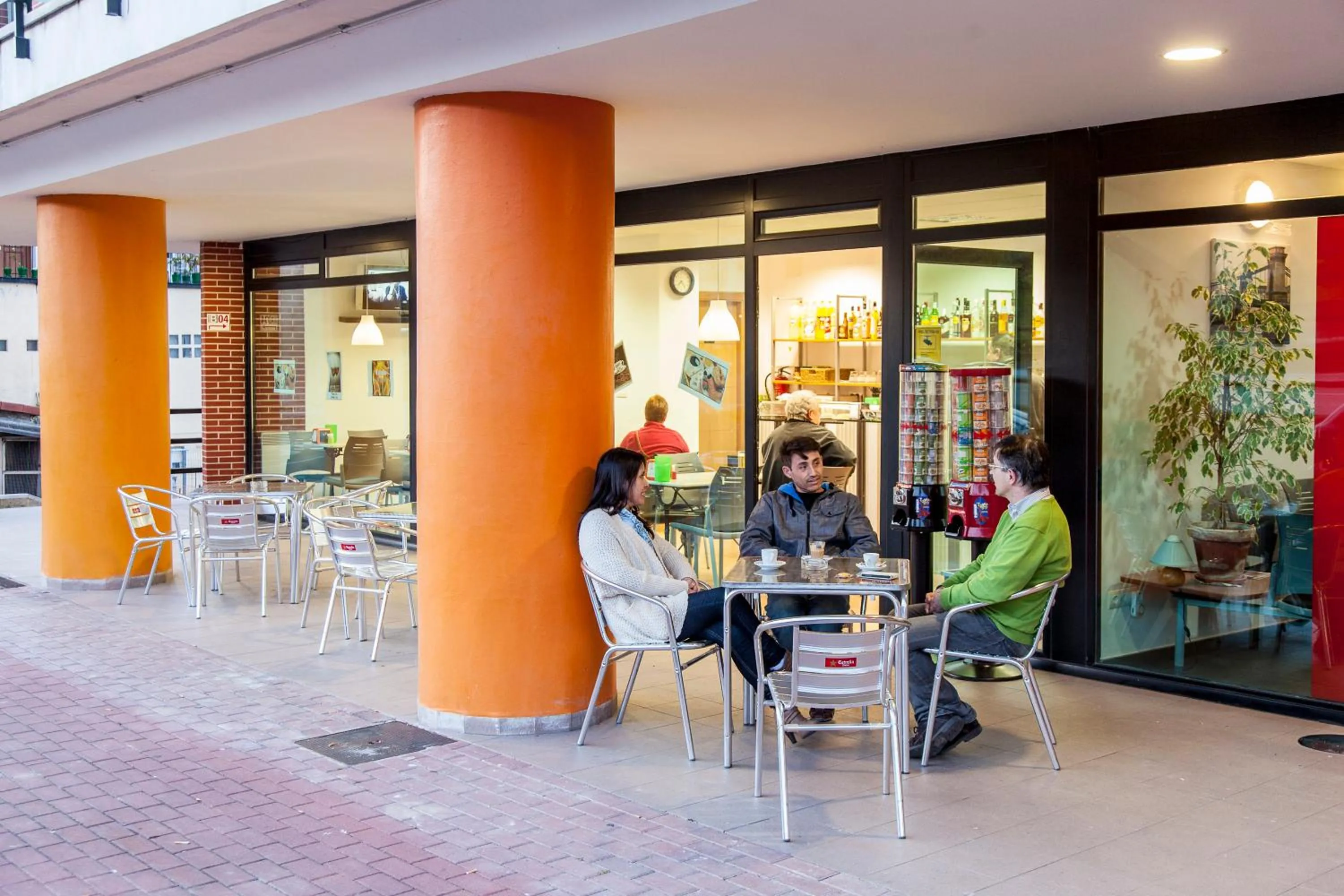 Lounge or bar in Apartamentos Bahía de Boó