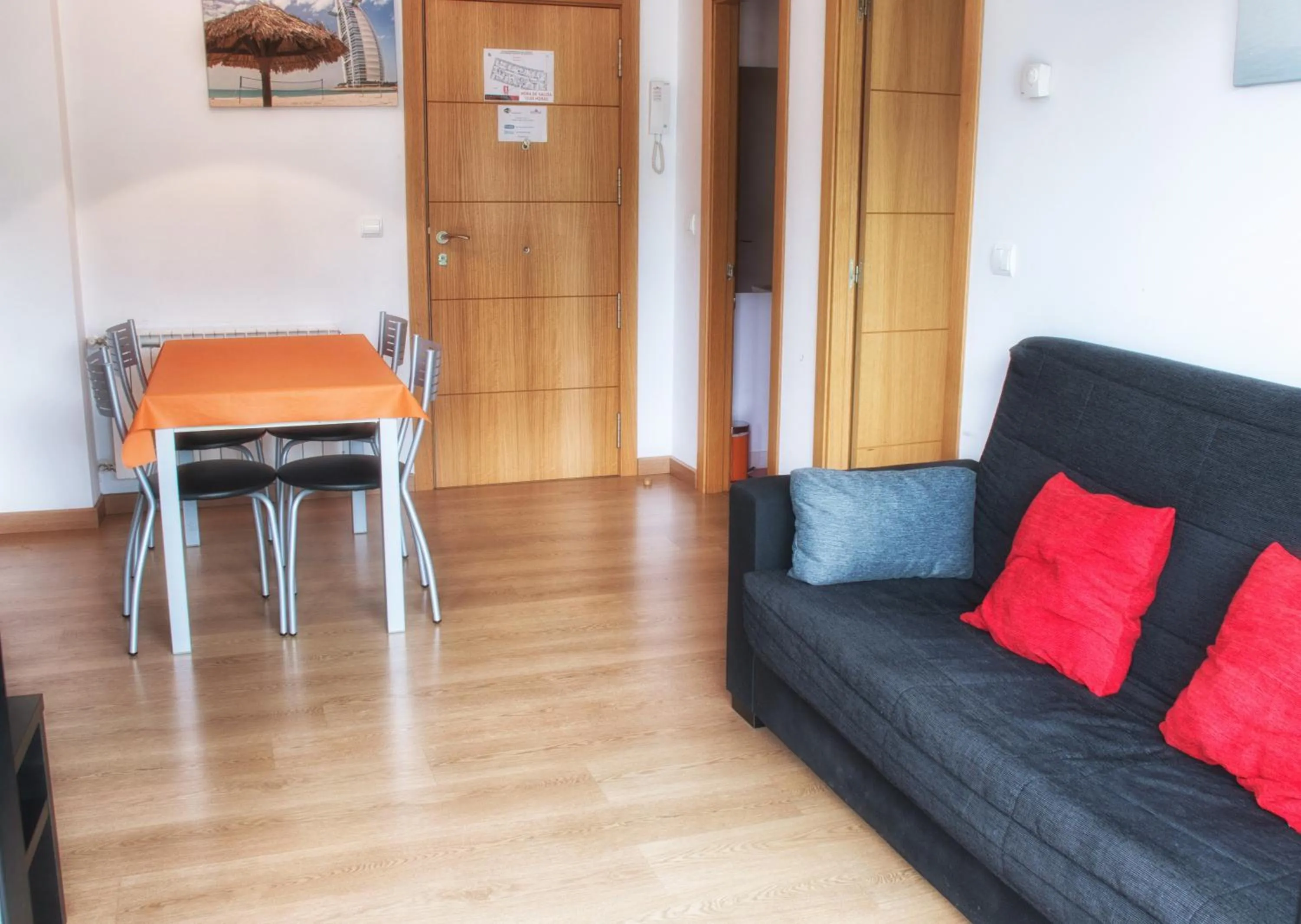 Living room in Apartamentos Bahía de Boó