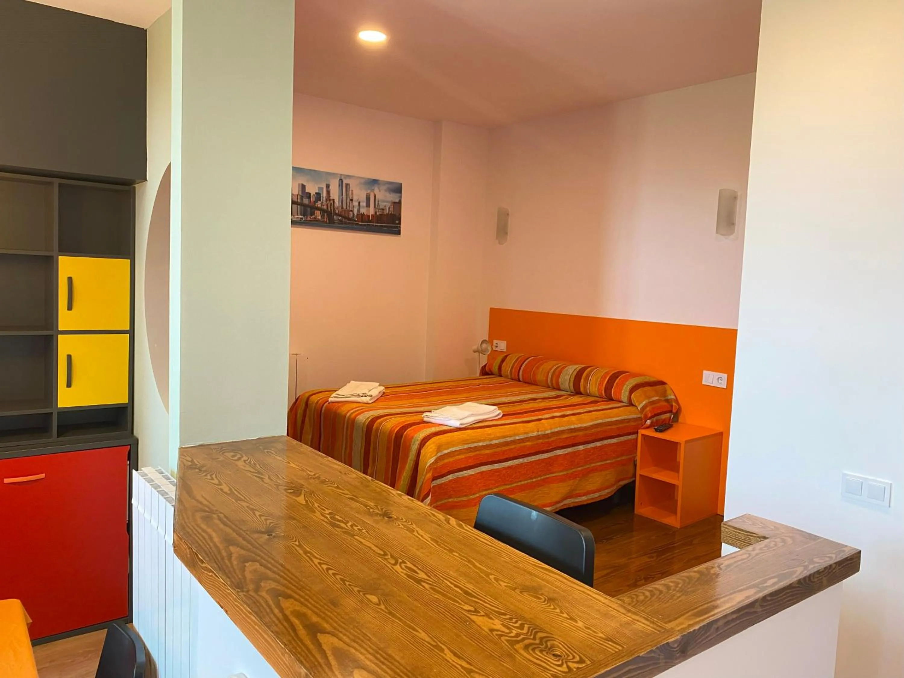 Area and facilities, Bed in Apartamentos Bahía de Boó