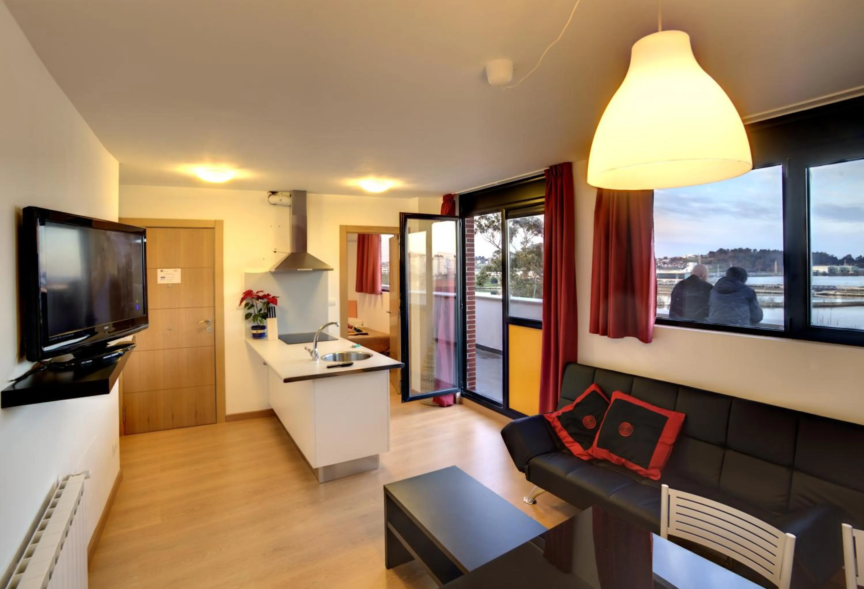 Balcony/Terrace in Apartamentos Bahía de Boó