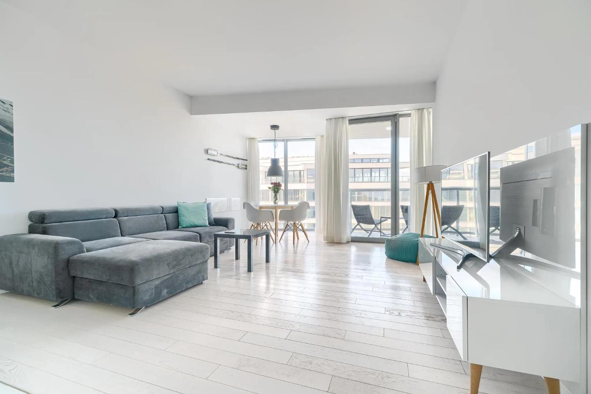 Communal lounge/ TV room in Dune Resort Mielno - B