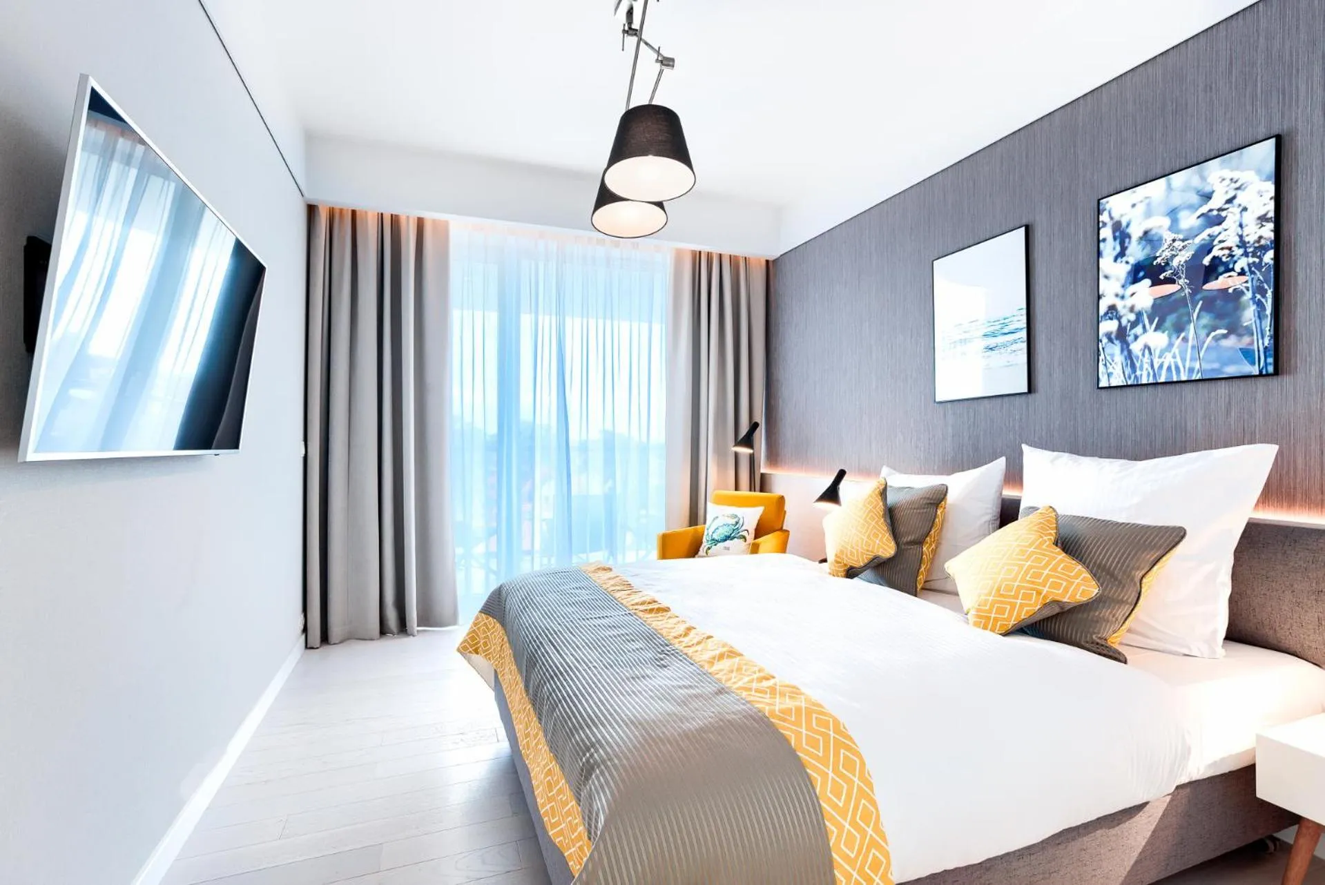 Bed in Dune Resort Mielno - B