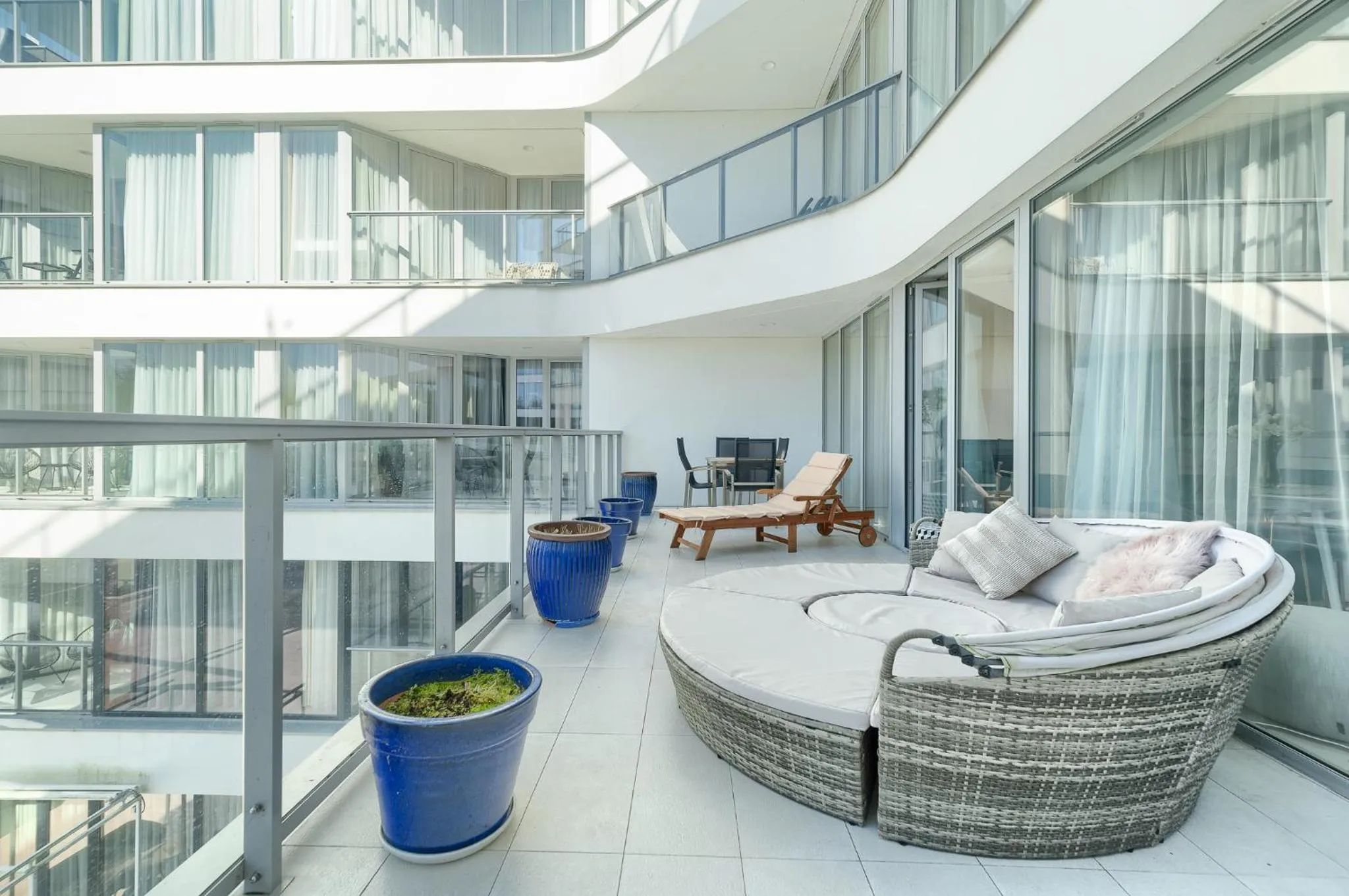 Patio in Dune Resort Mielno - B