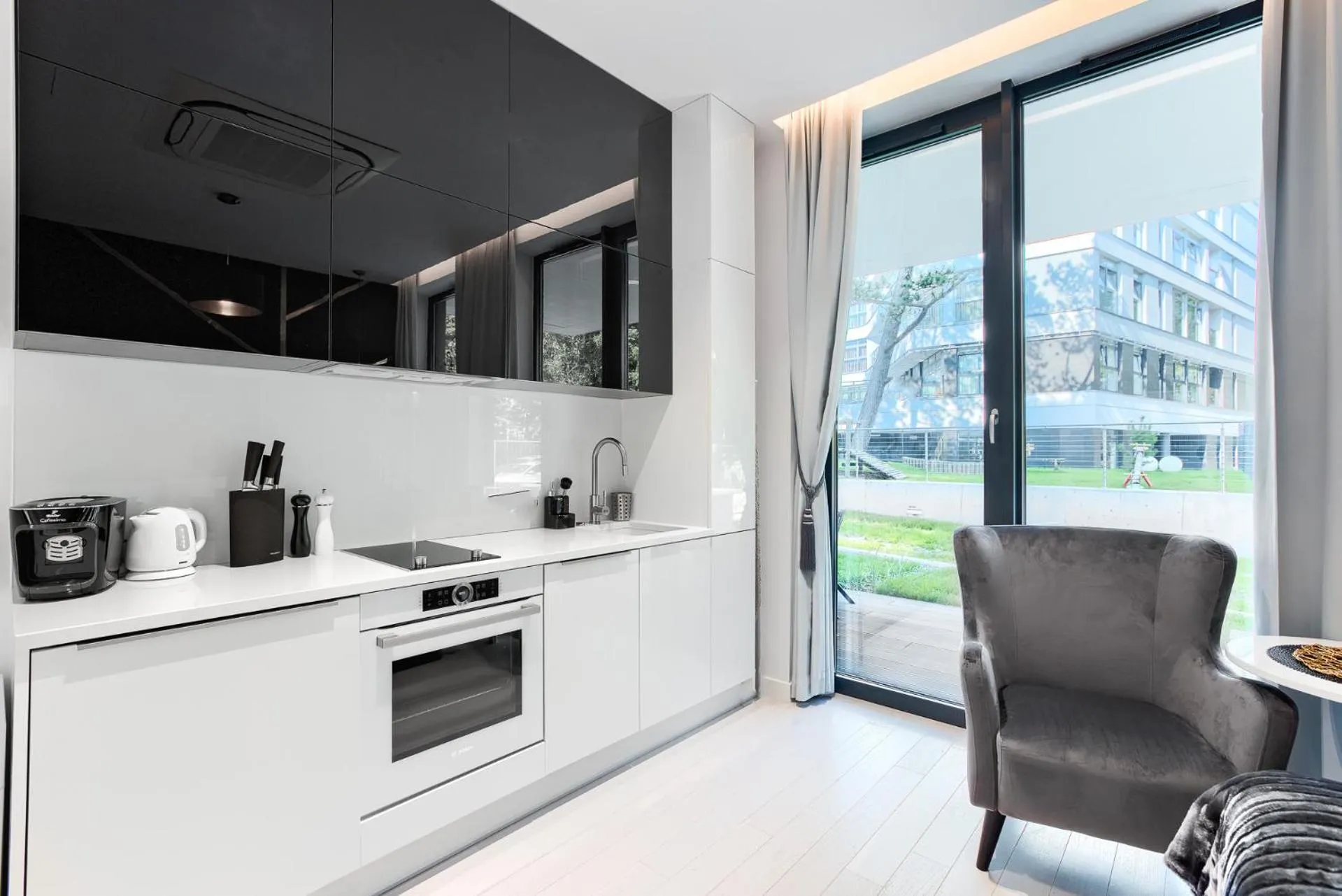 Coffee/tea facilities in Dune Resort Mielno - B