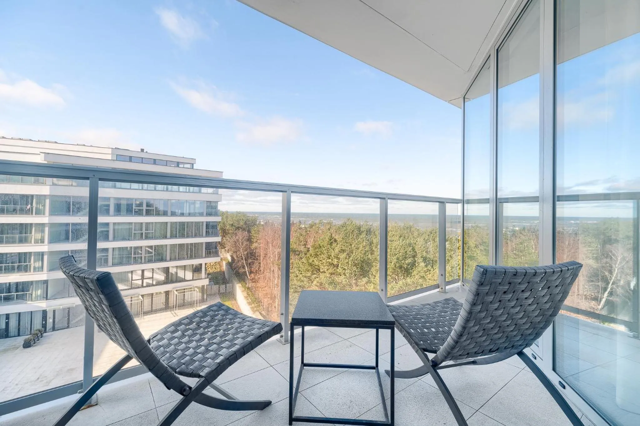 Patio in Dune Resort Mielno - B