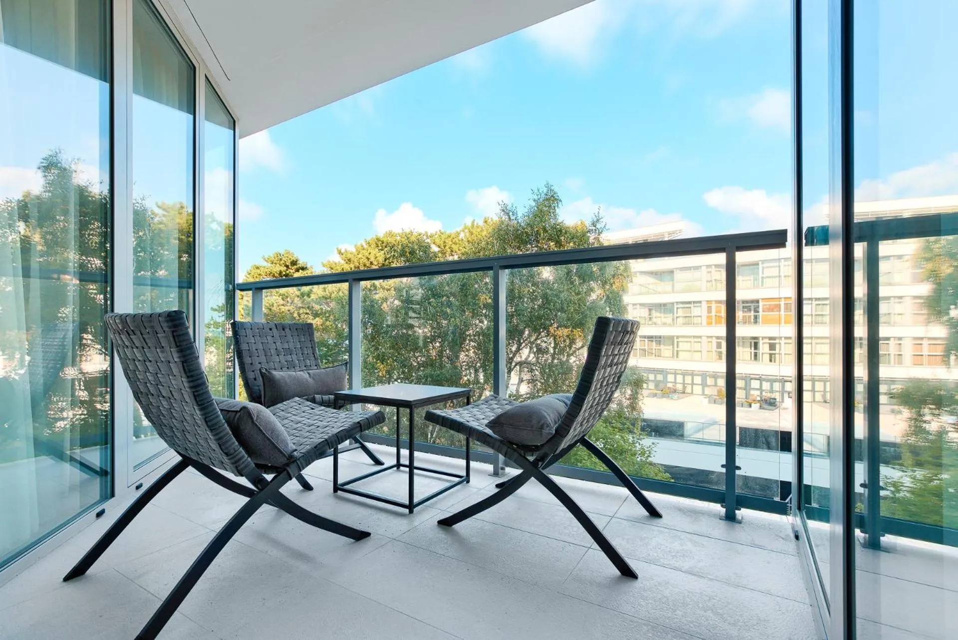 Patio in Dune Resort Mielno - B