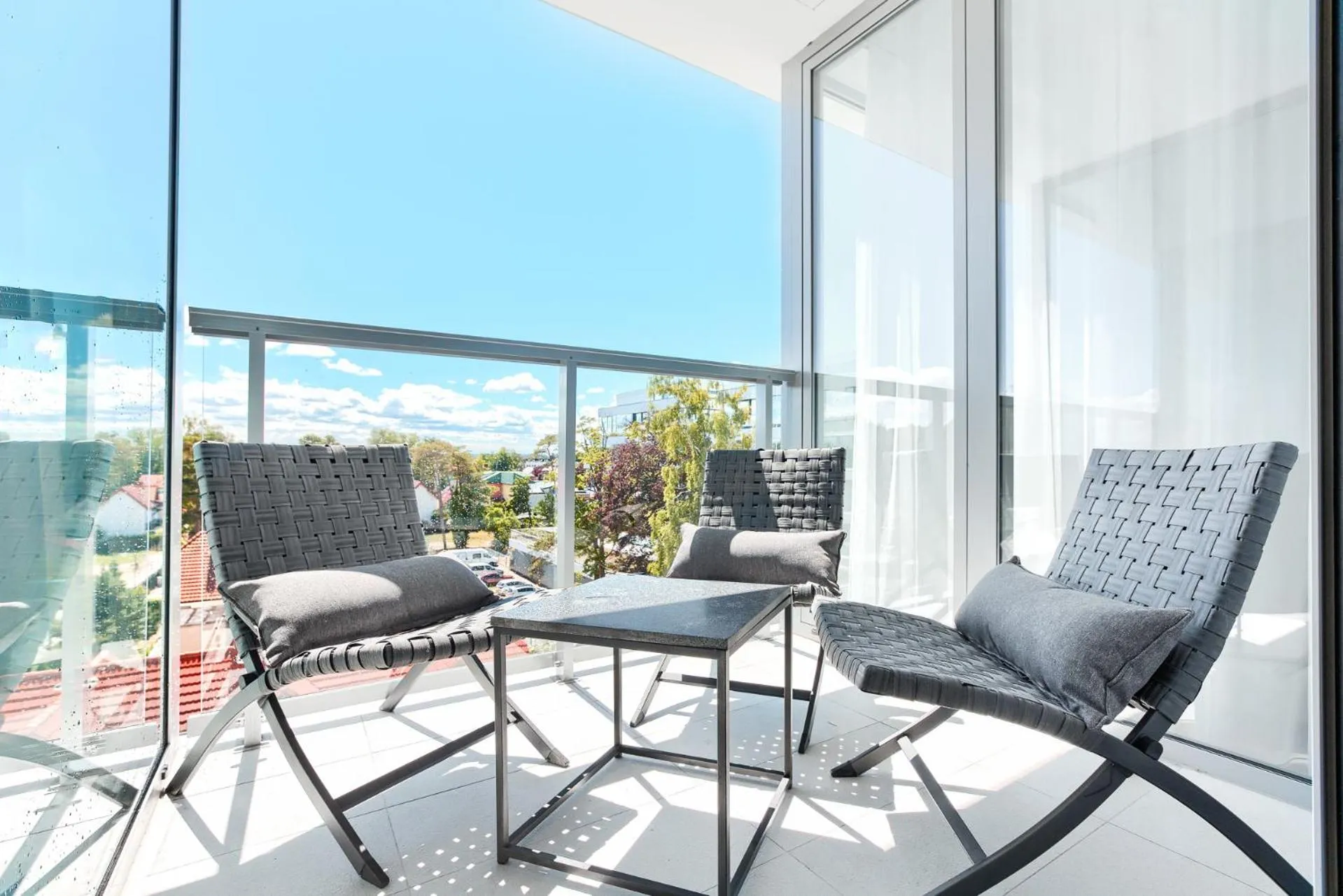 Patio in Dune Resort Mielno - B