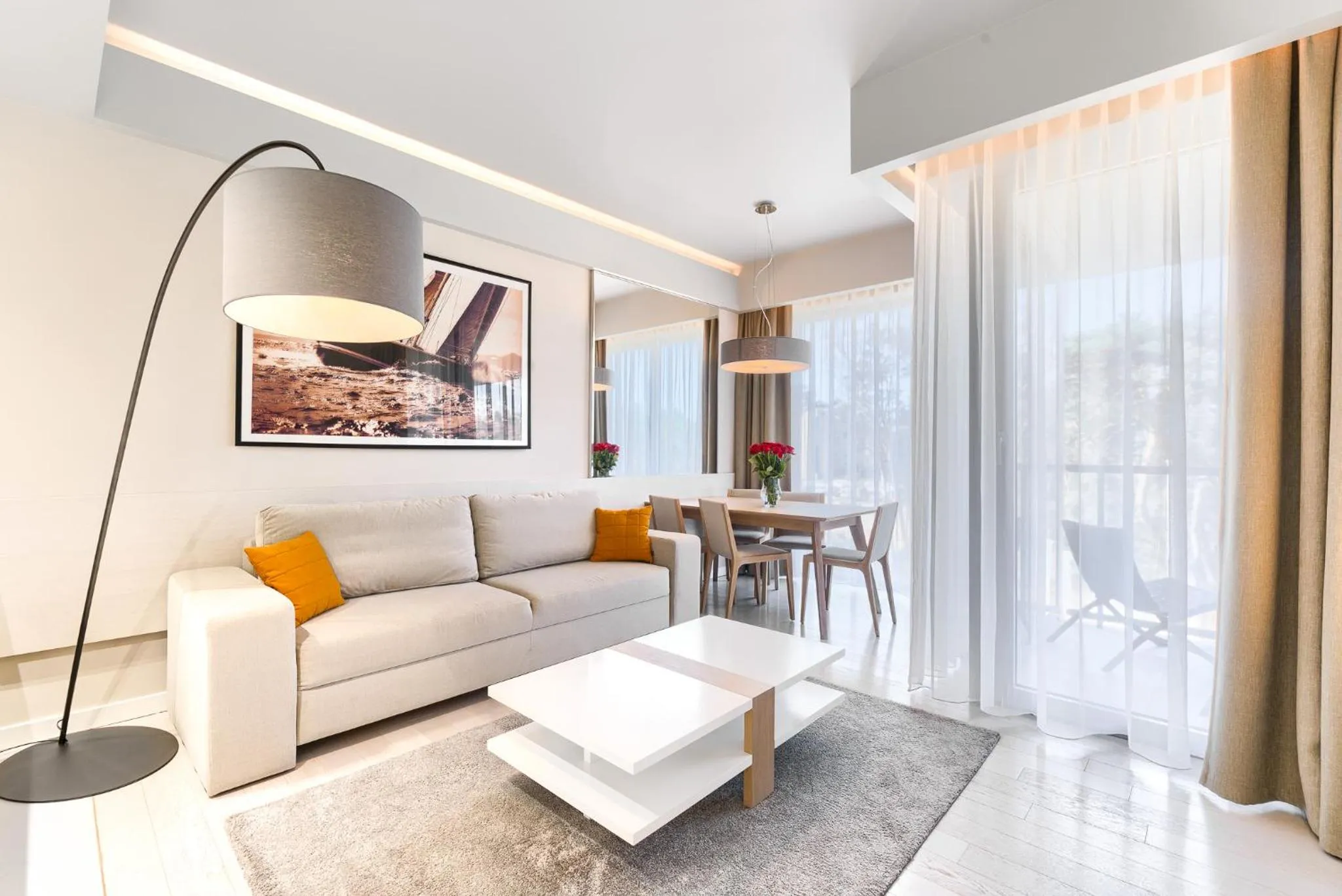 Living room in Dune Resort Mielno - B