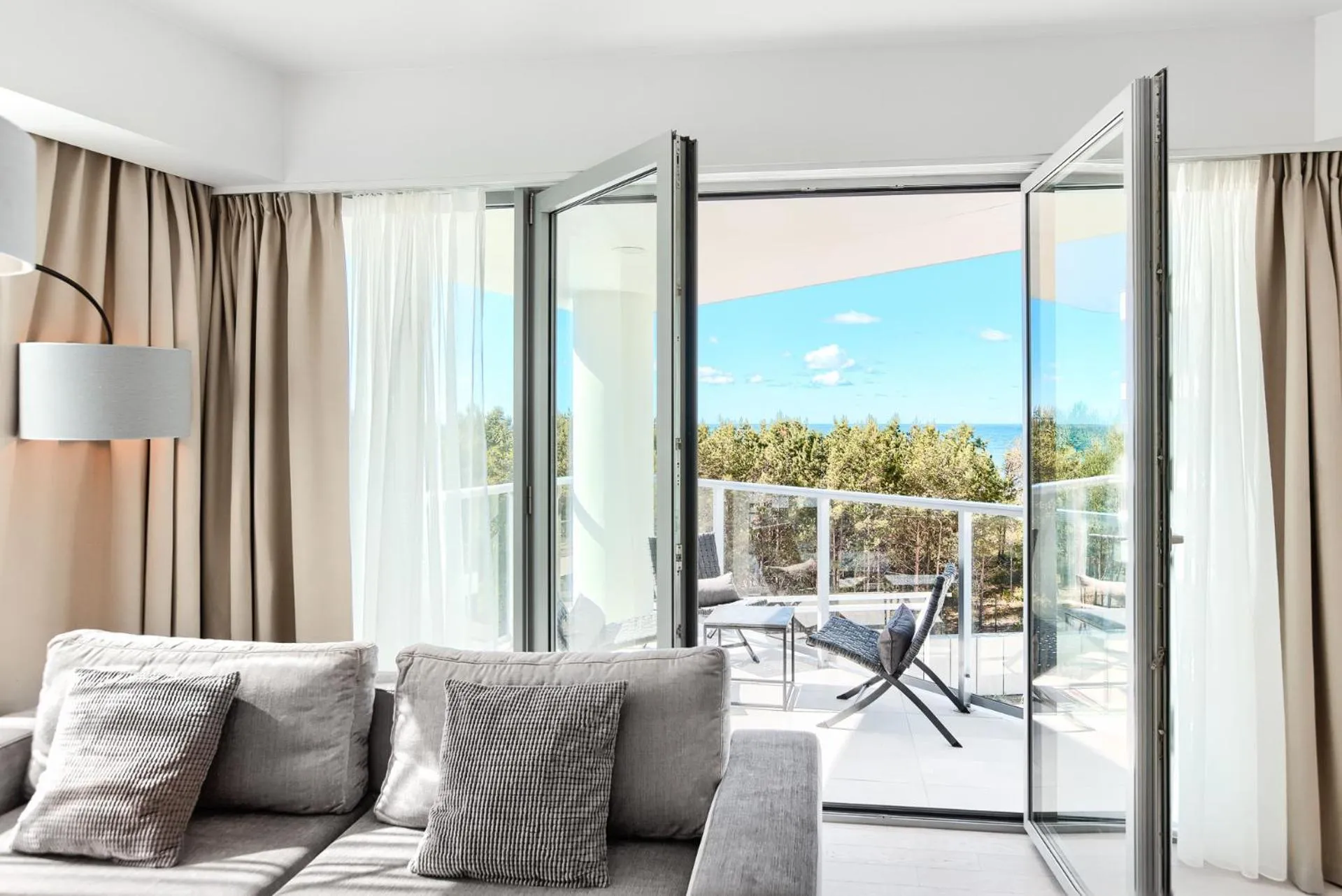 Patio in Dune Resort Mielno - B