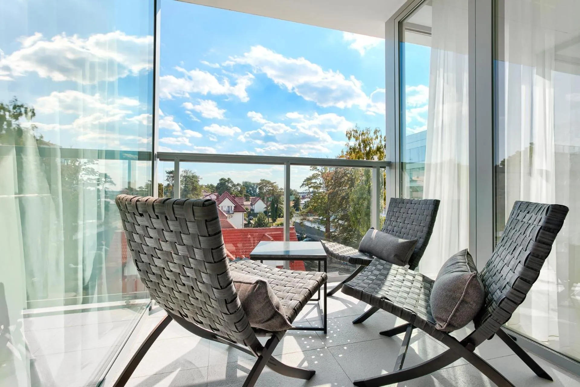 Patio in Dune Resort Mielno - B