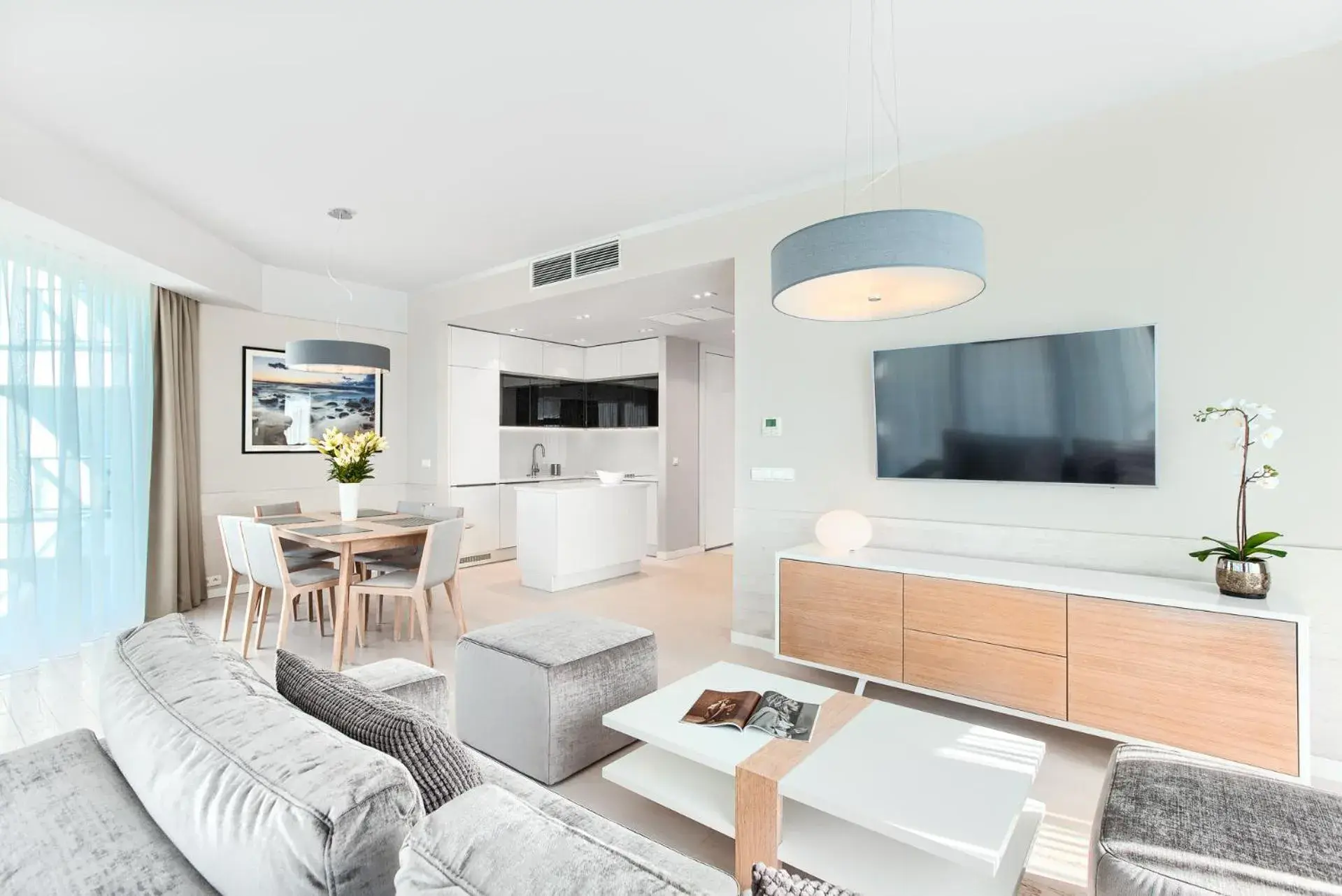 Two-Bedroom Deluxe Apartment with partial Sea View 310B in Dune Resort Mielno - B Two-Bedroom Deluxe Apartment with partial Sea View 310B in Dune Resort Mielno - B