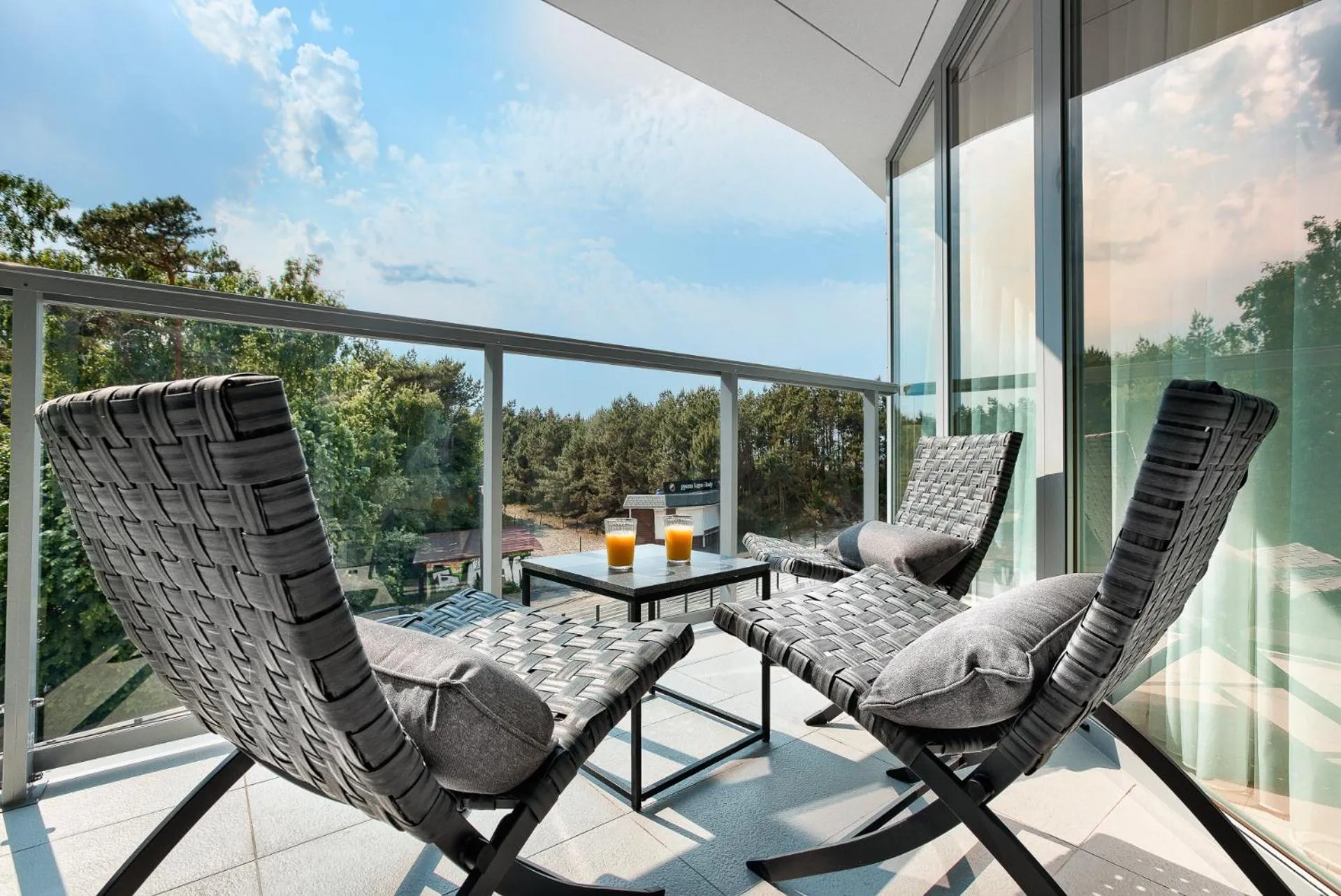 Patio in Dune Resort Mielno - B