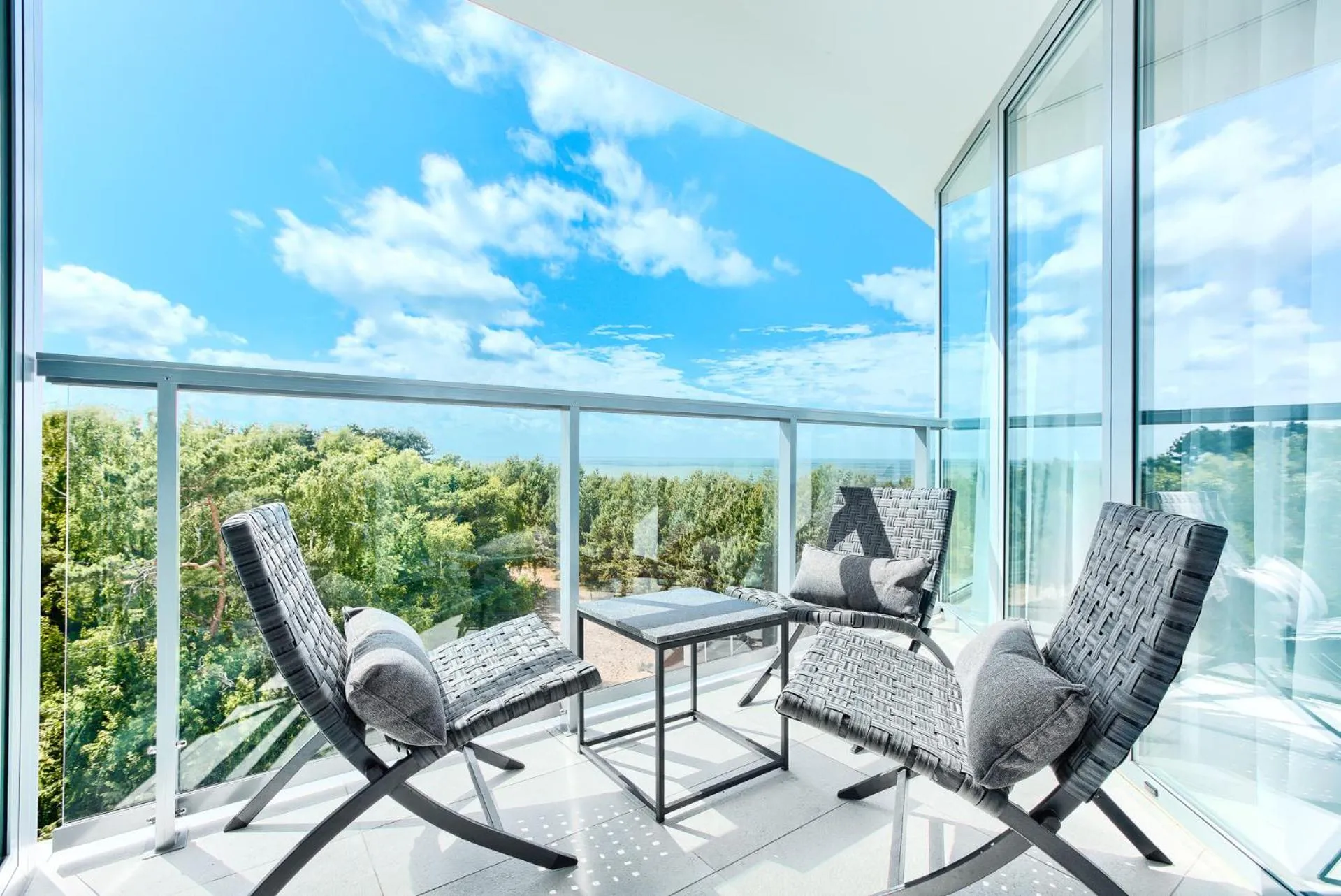 Patio in Dune Resort Mielno - B