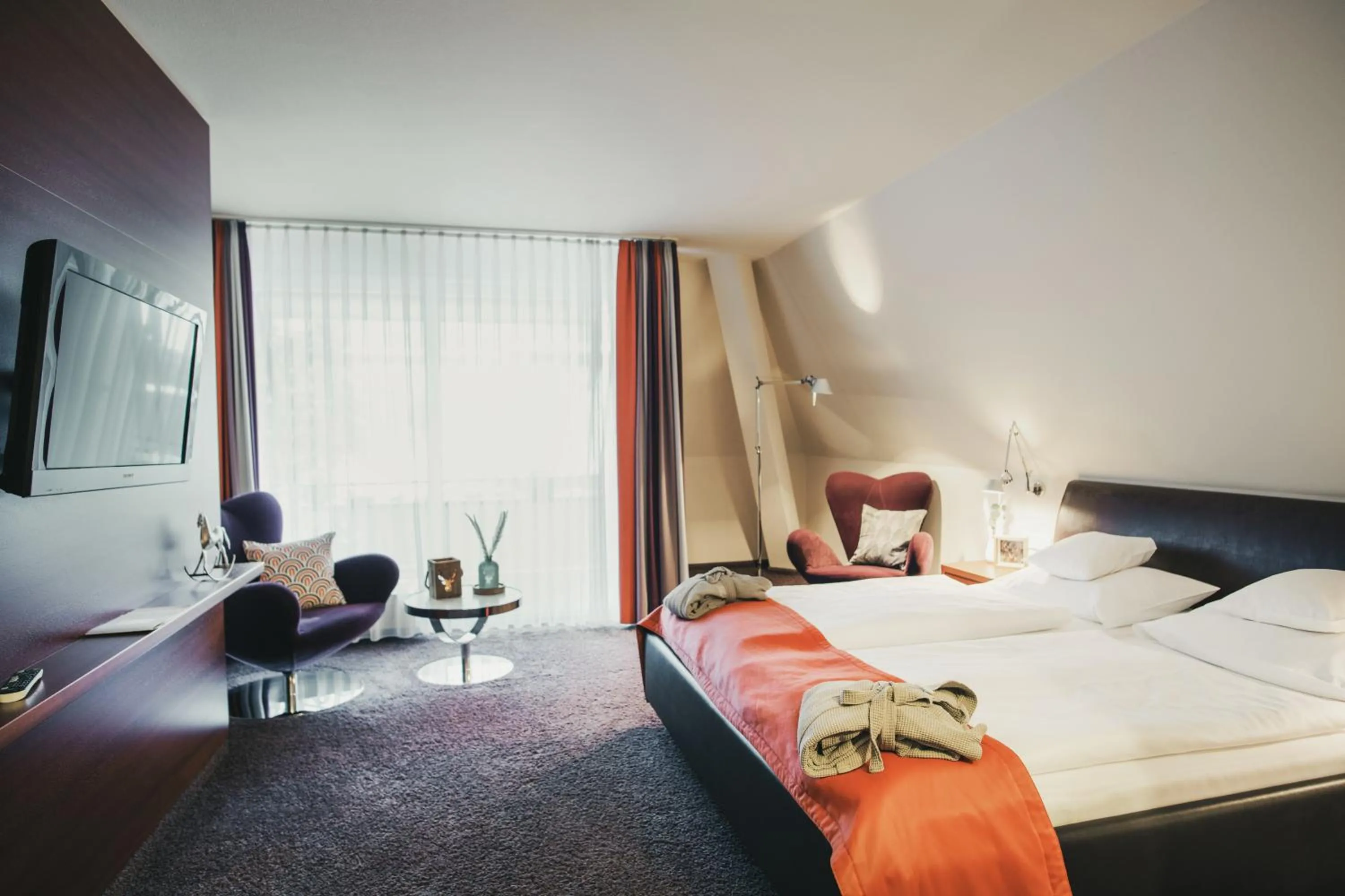 Photo of the whole room, Bed in Hotel Lauterbad