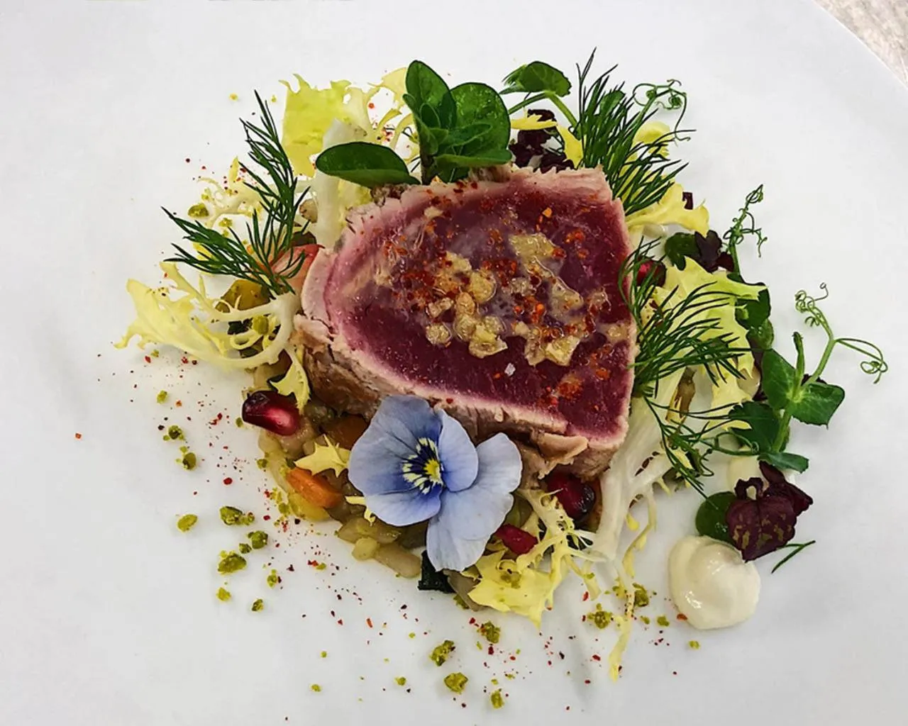 Food close-up in Hotel Lauterbad