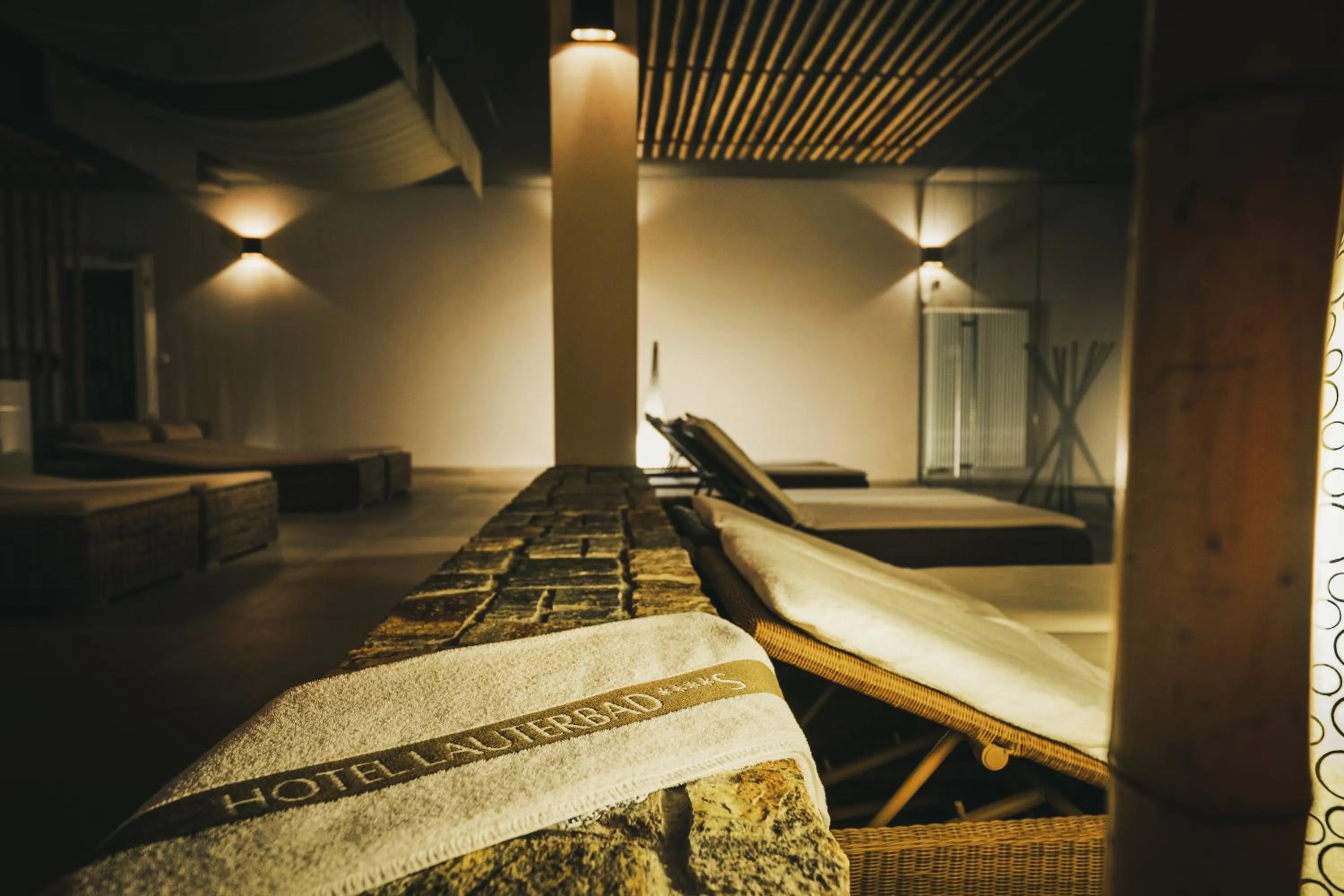 Spa and wellness centre/facilities in Hotel Lauterbad