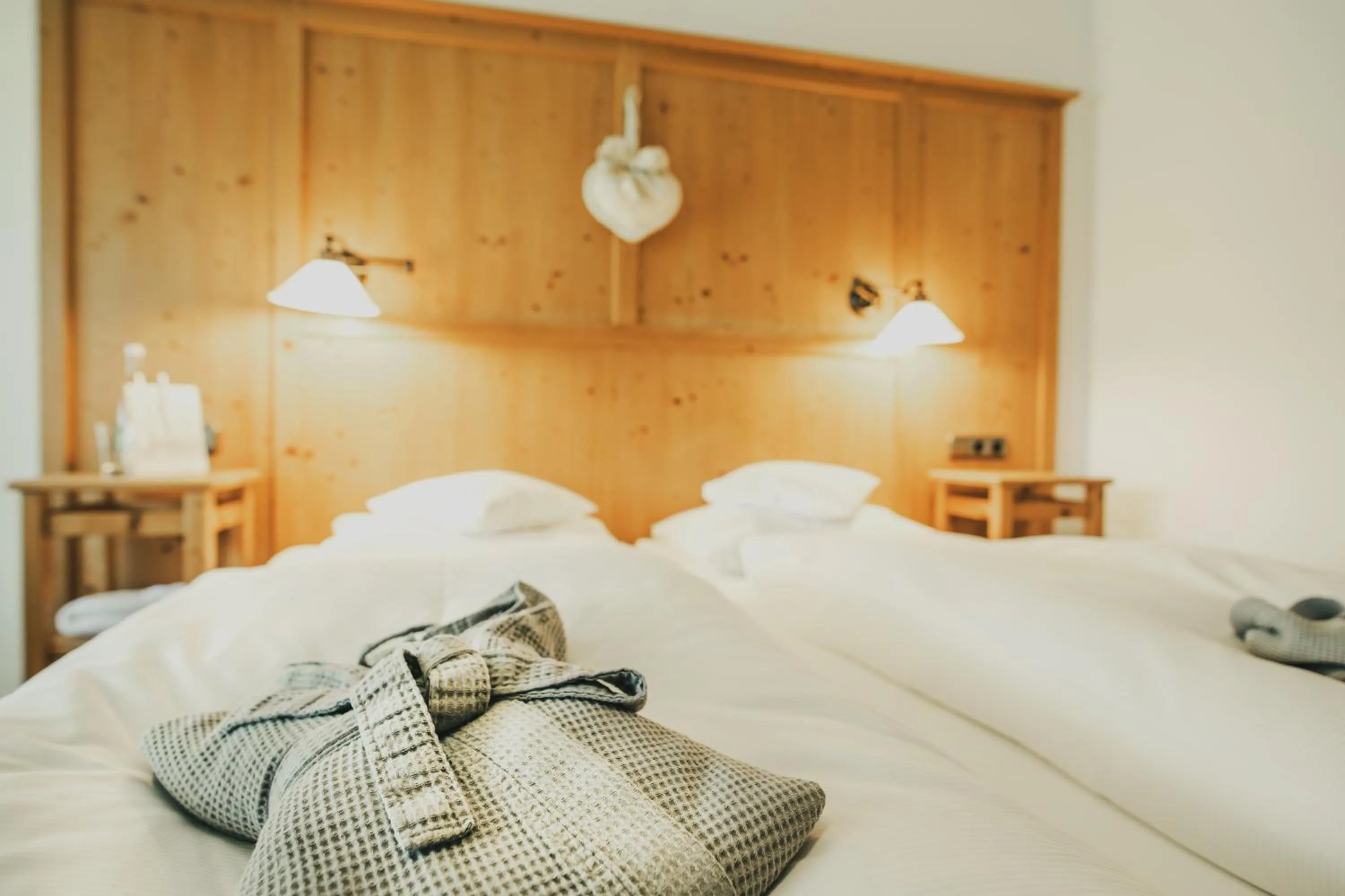 Bed in Hotel Lauterbad