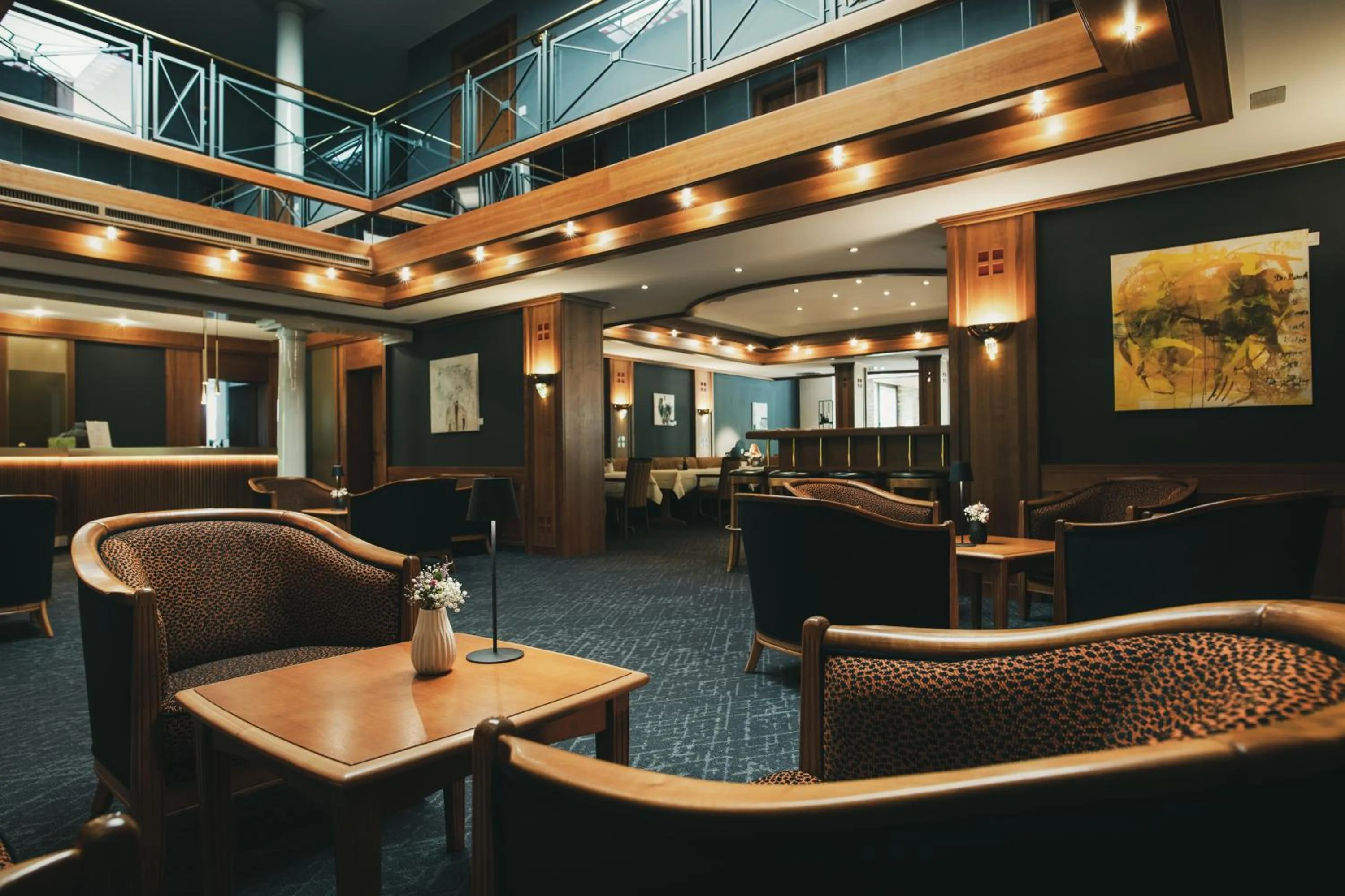 Lobby or reception in Hotel Lauterbad