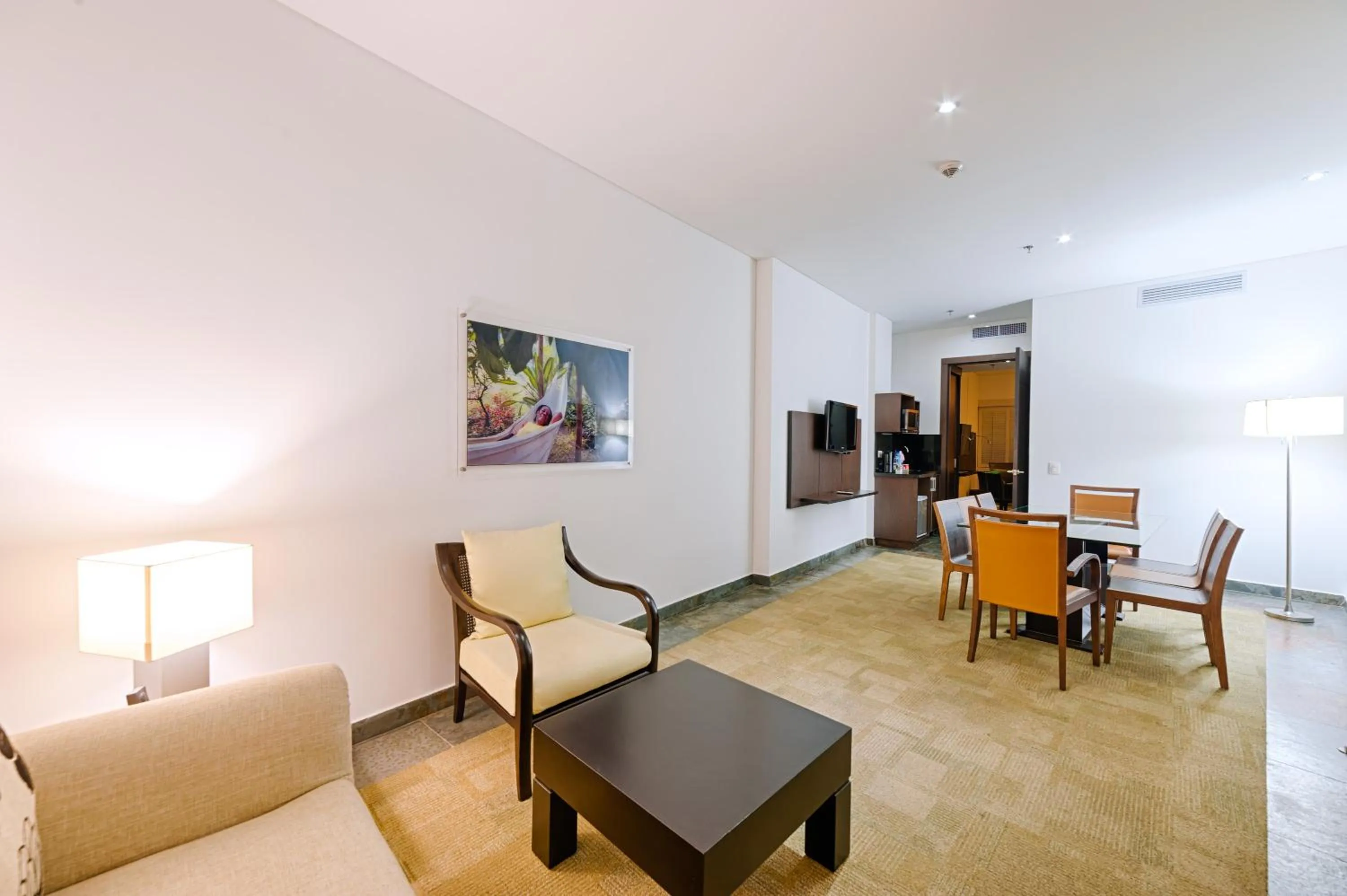 Living room in Hotel Spiwak Chipichape Cali