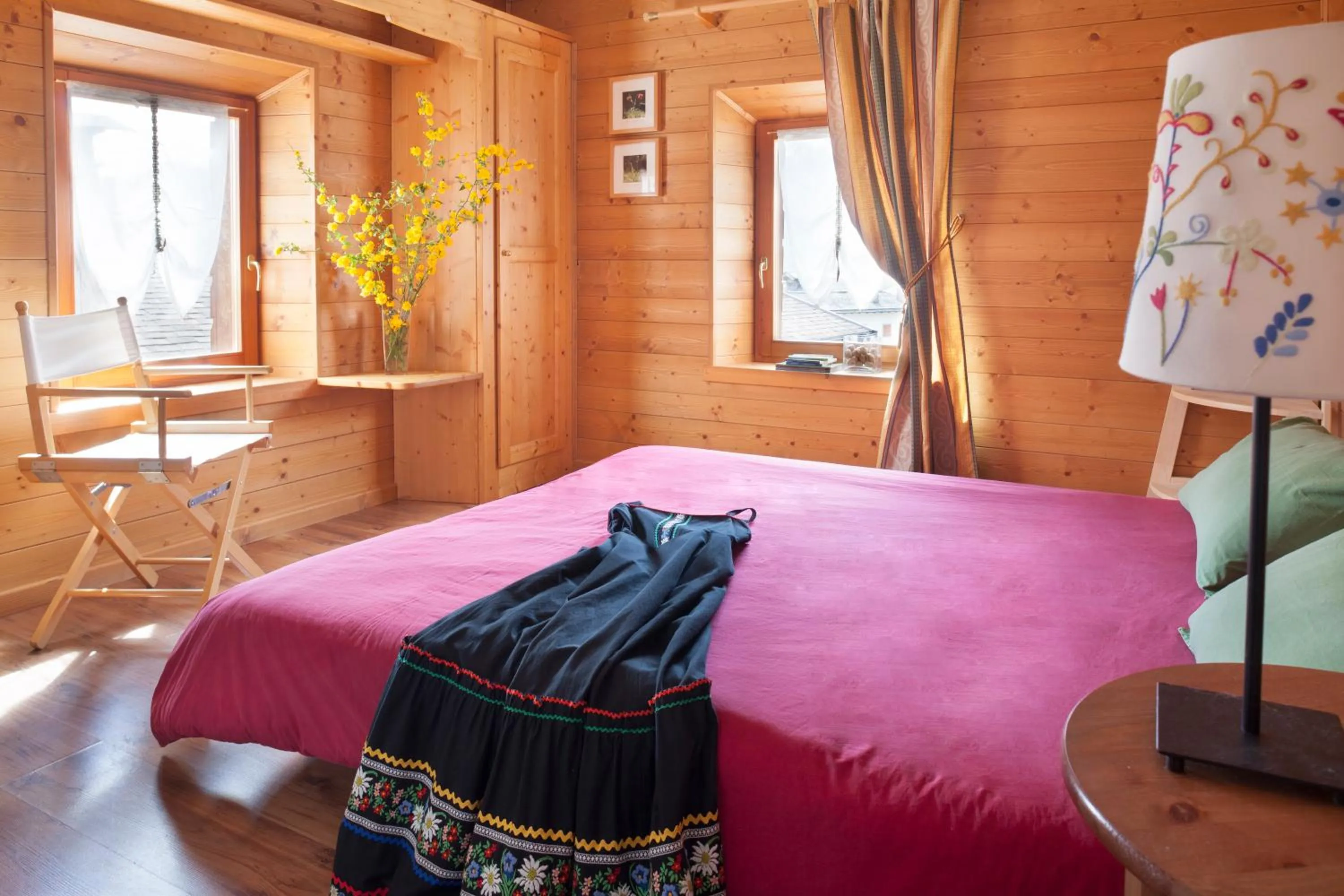 Bedroom, Bed in Albergo Diffuso Sauris in Sauris Di Sopra