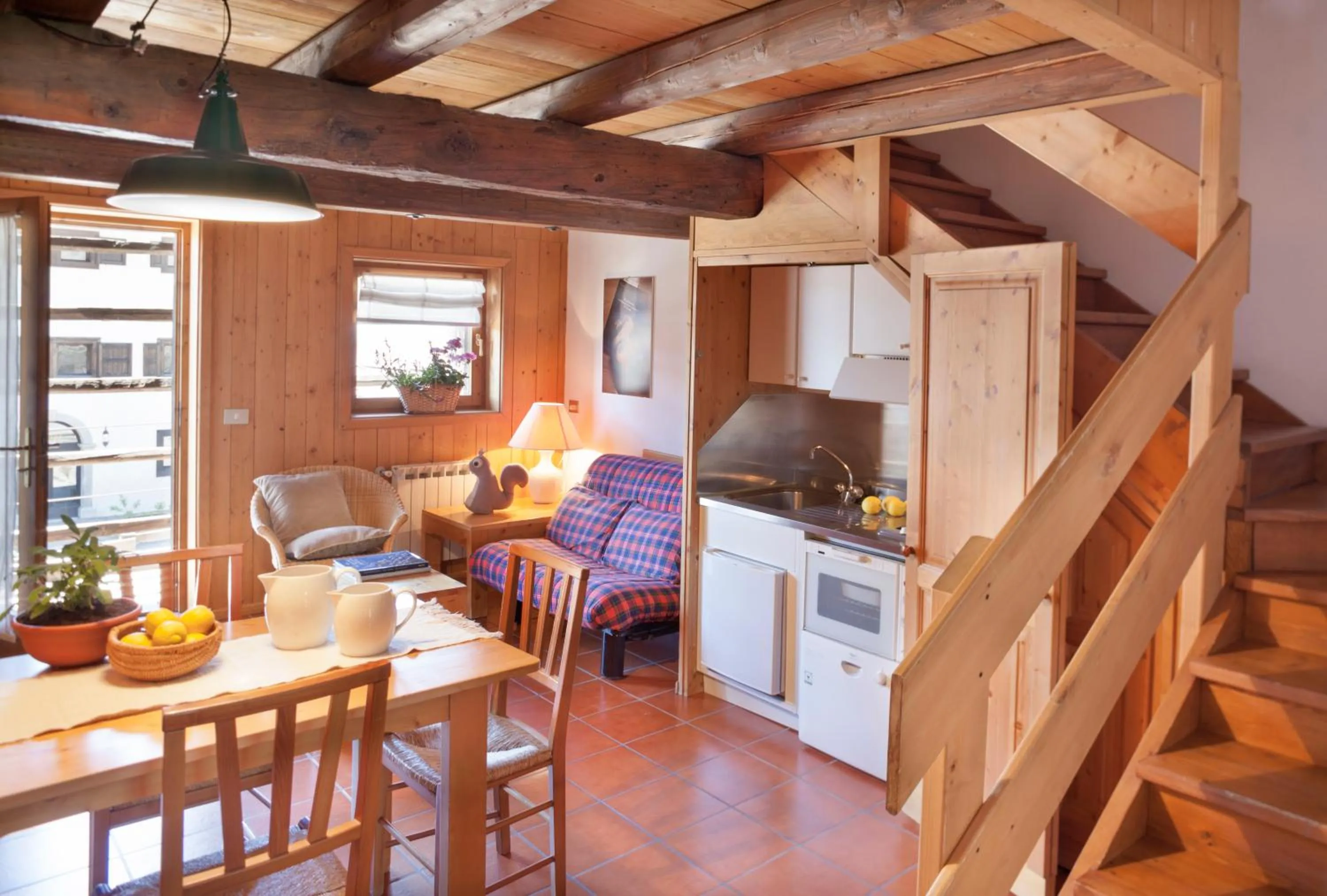 Kitchen or kitchenette in Albergo Diffuso Sauris in Sauris Di Sopra
