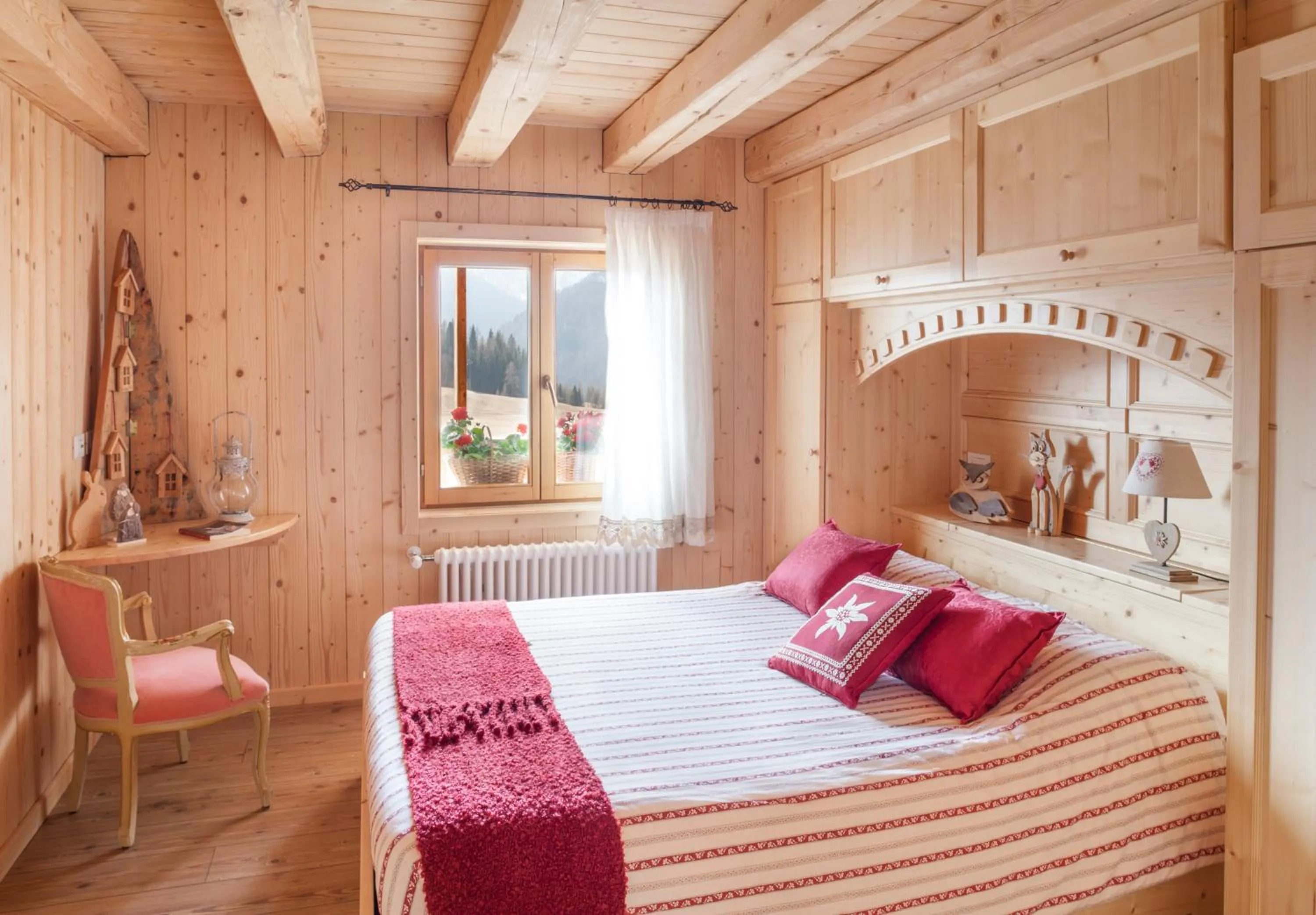 Bedroom, Bed in Albergo Diffuso Sauris in Sauris Di Sopra