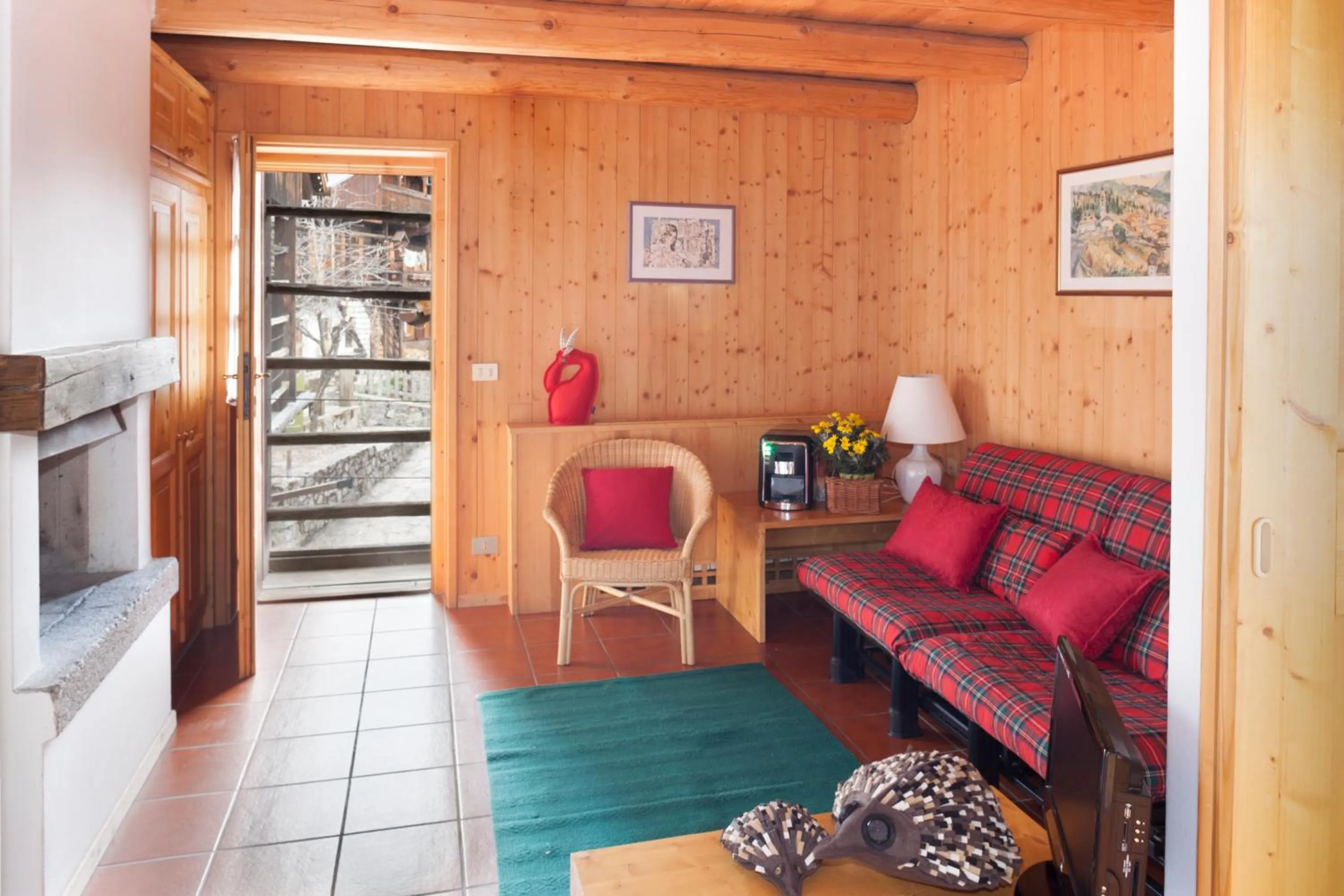 Living room in Albergo Diffuso Sauris in Sauris Di Sopra