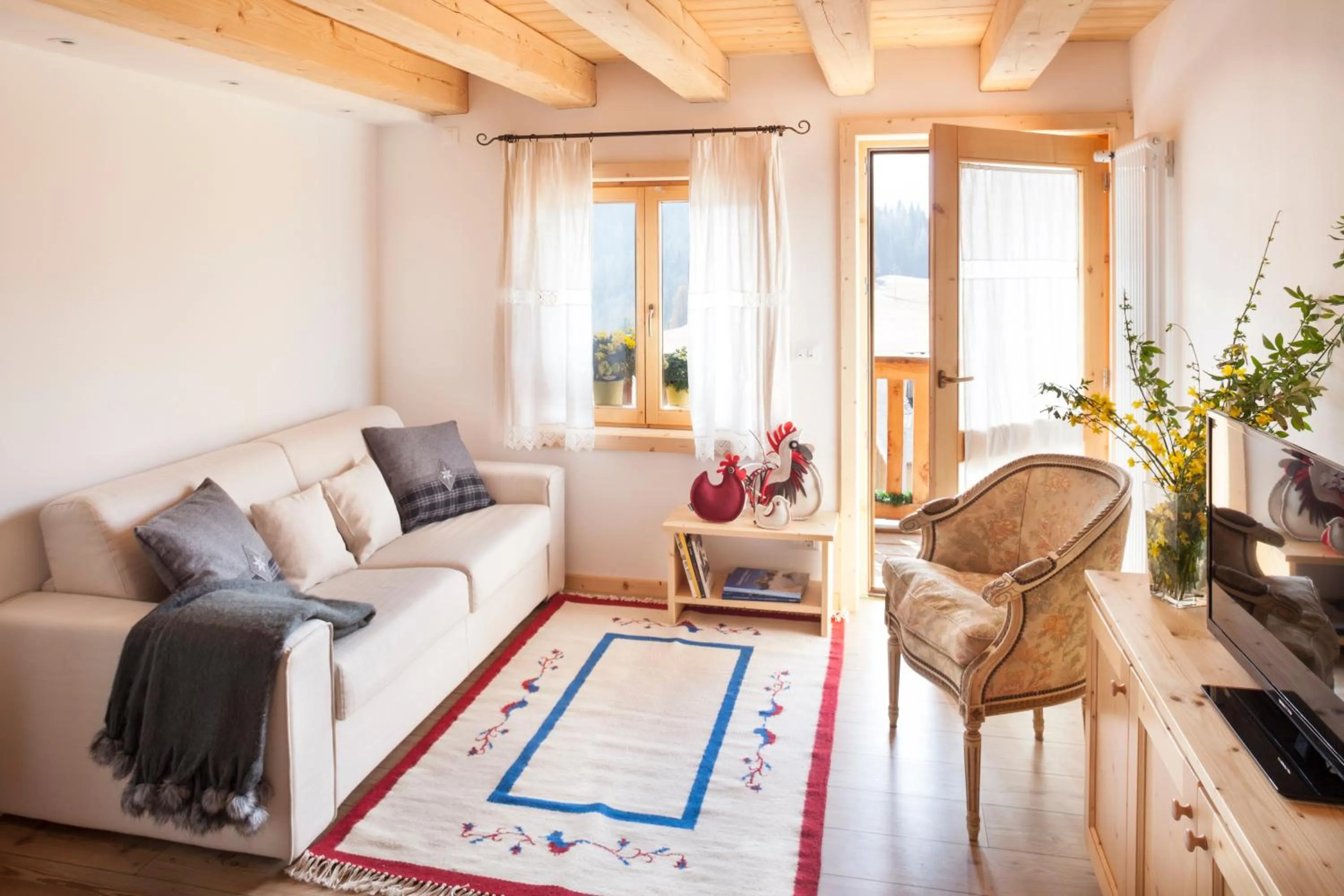 Living room in Albergo Diffuso Sauris in Sauris Di Sopra