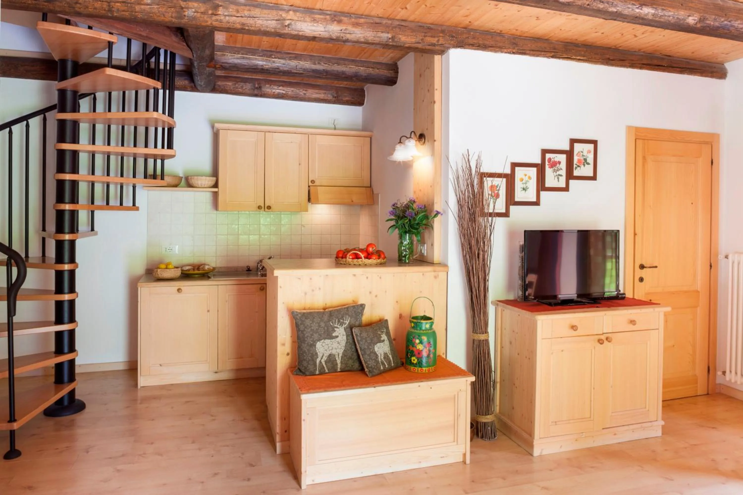 Kitchen or kitchenette in Albergo Diffuso Sauris in Sauris Di Sopra