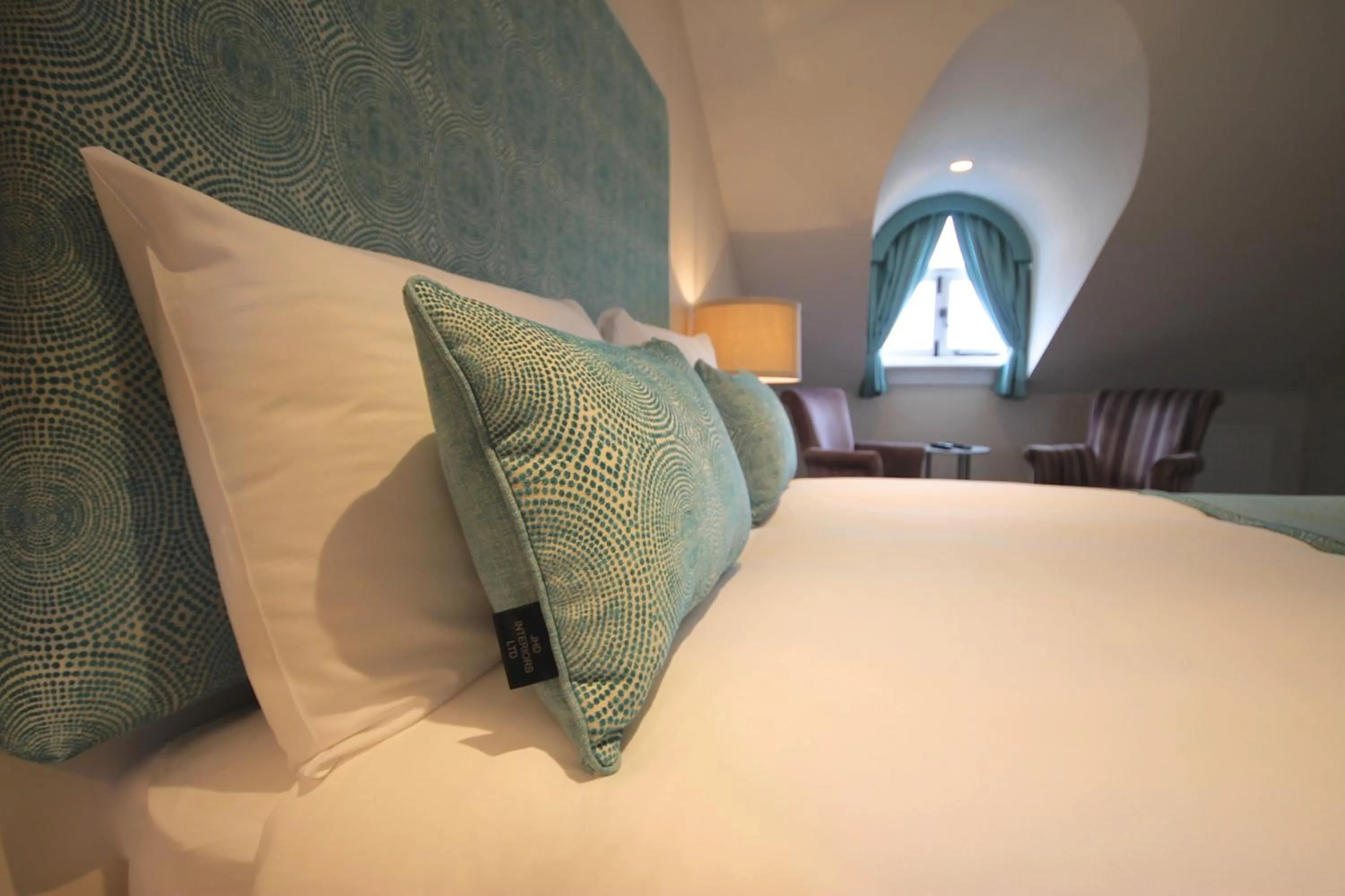 Decorative detail, Bed in Andover House Hotel & Restaurant - Adults only