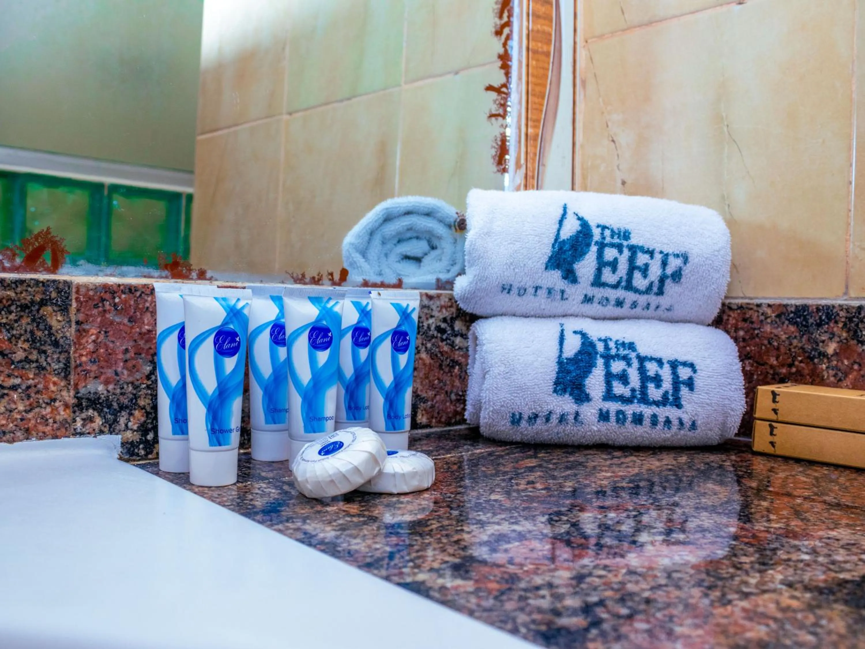 Bed in Reef Hotel Mombasa