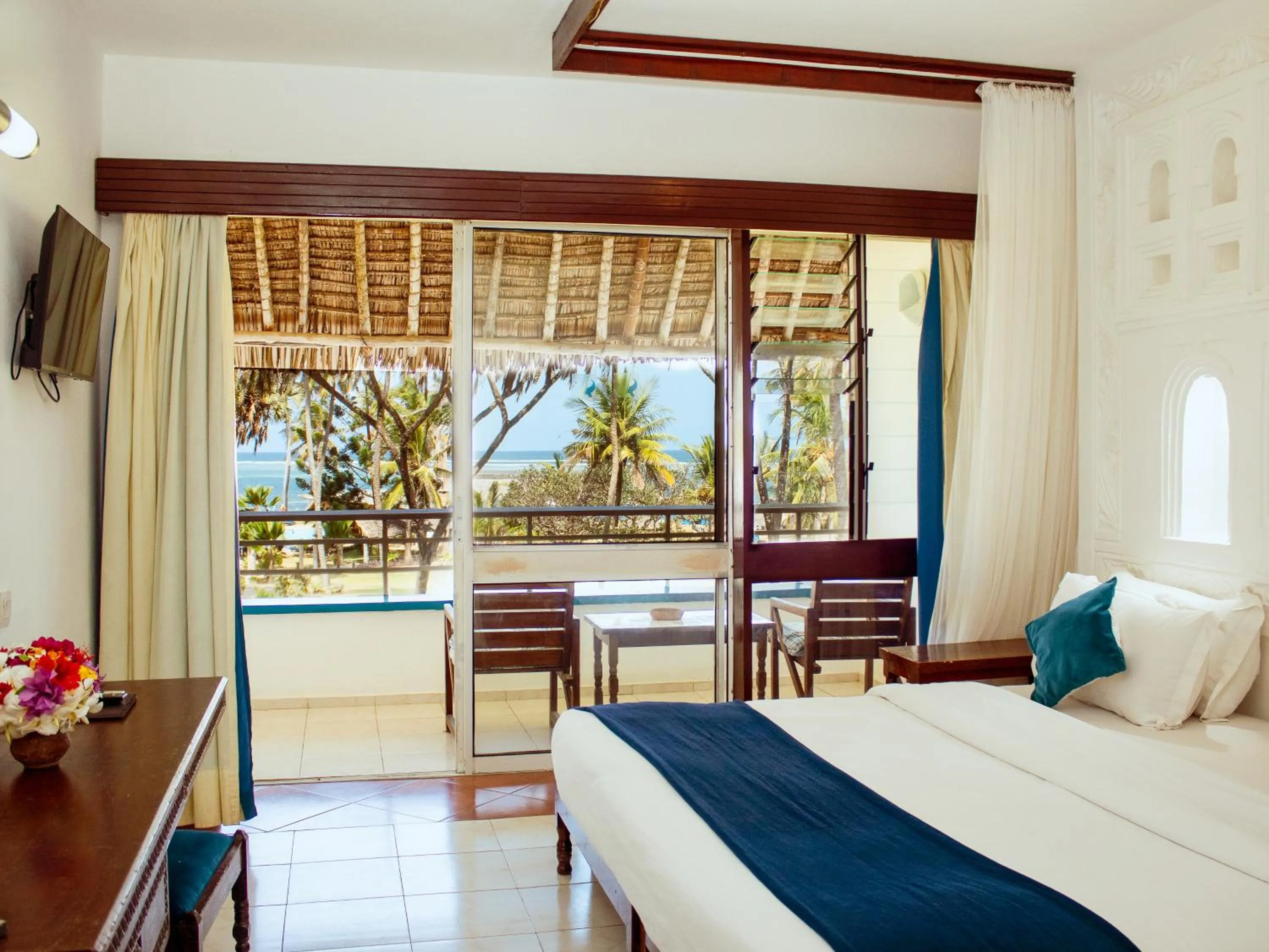 Bed in Reef Hotel Mombasa