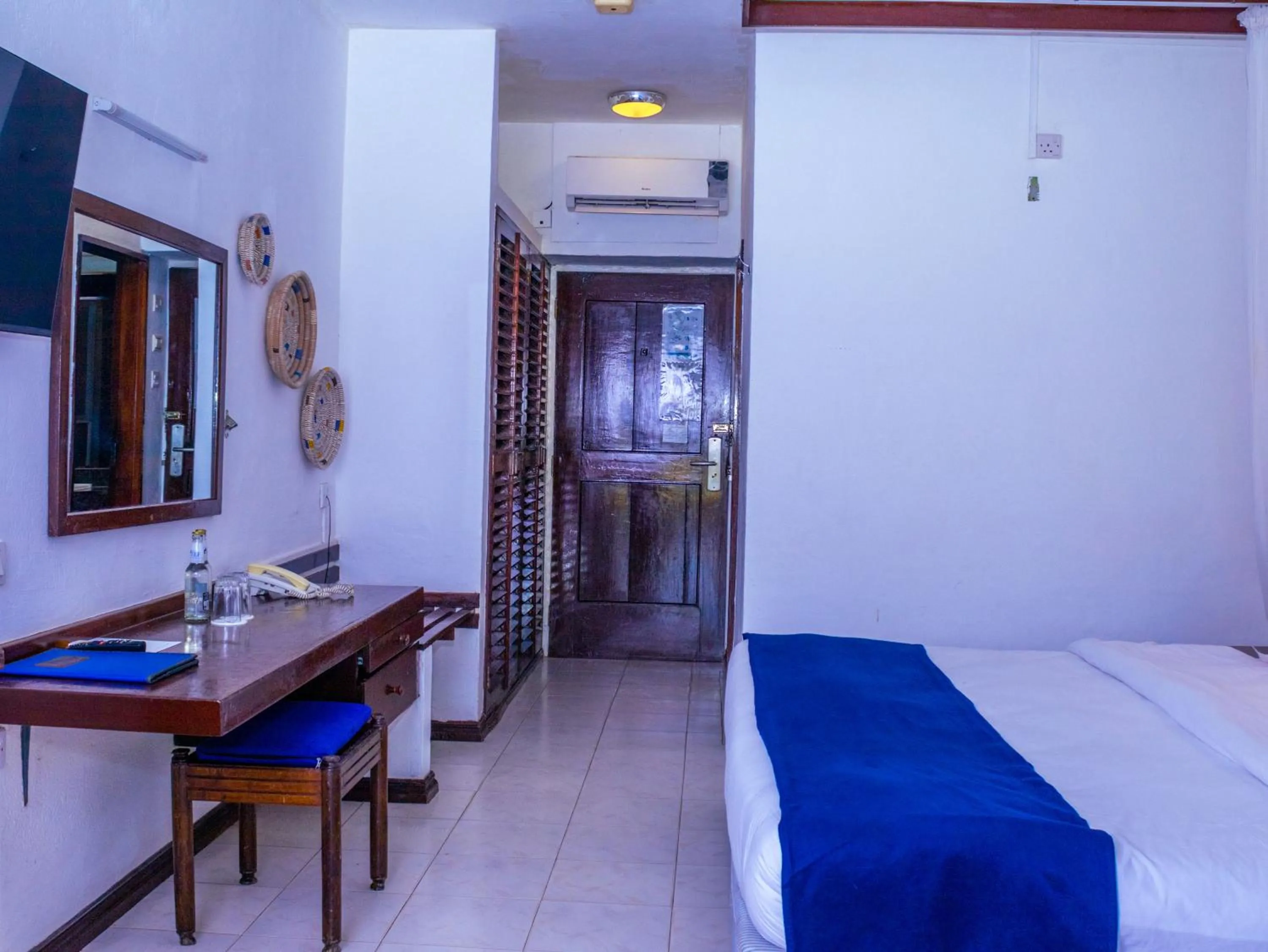 Bed in Reef Hotel Mombasa