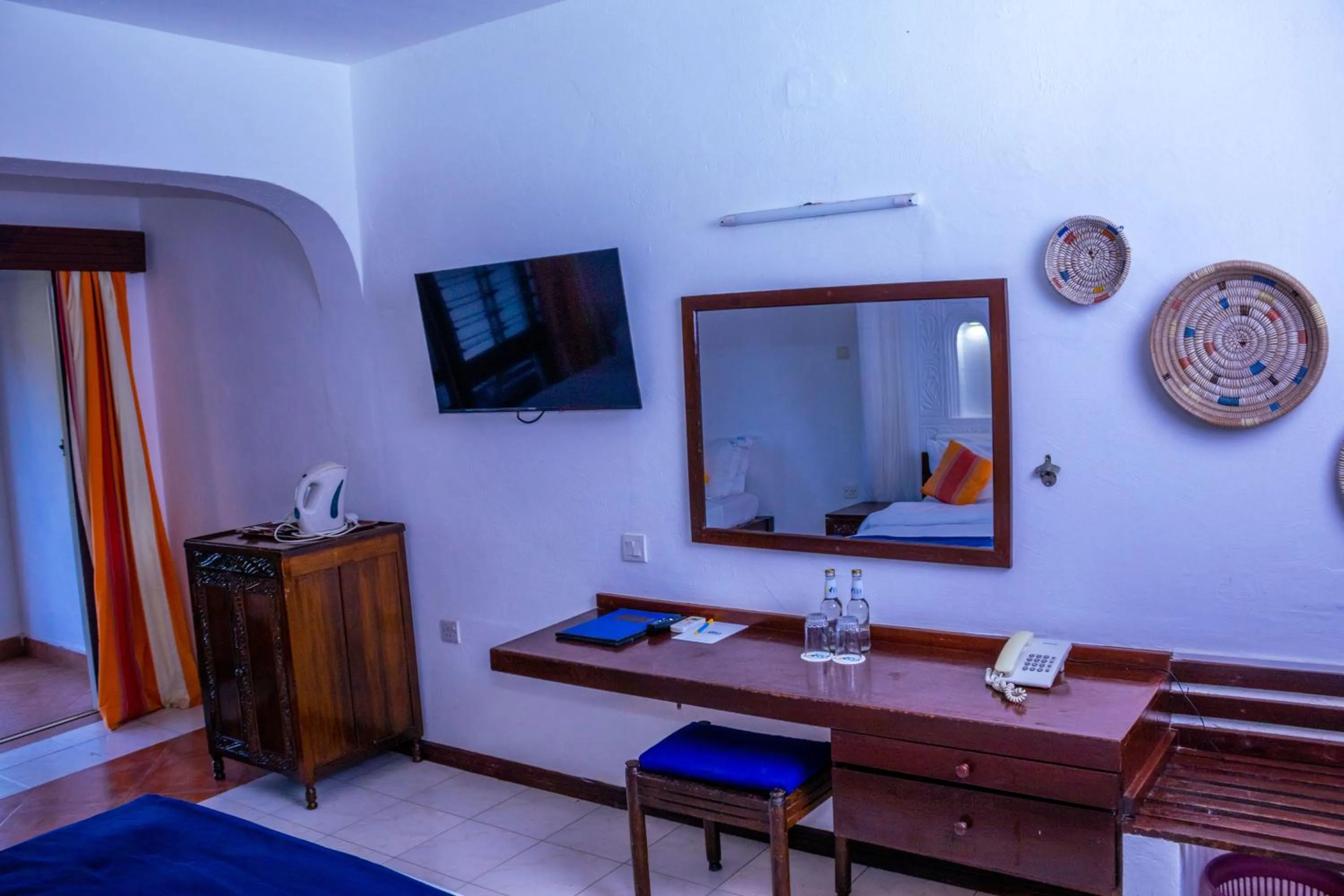 Bed in Reef Hotel Mombasa