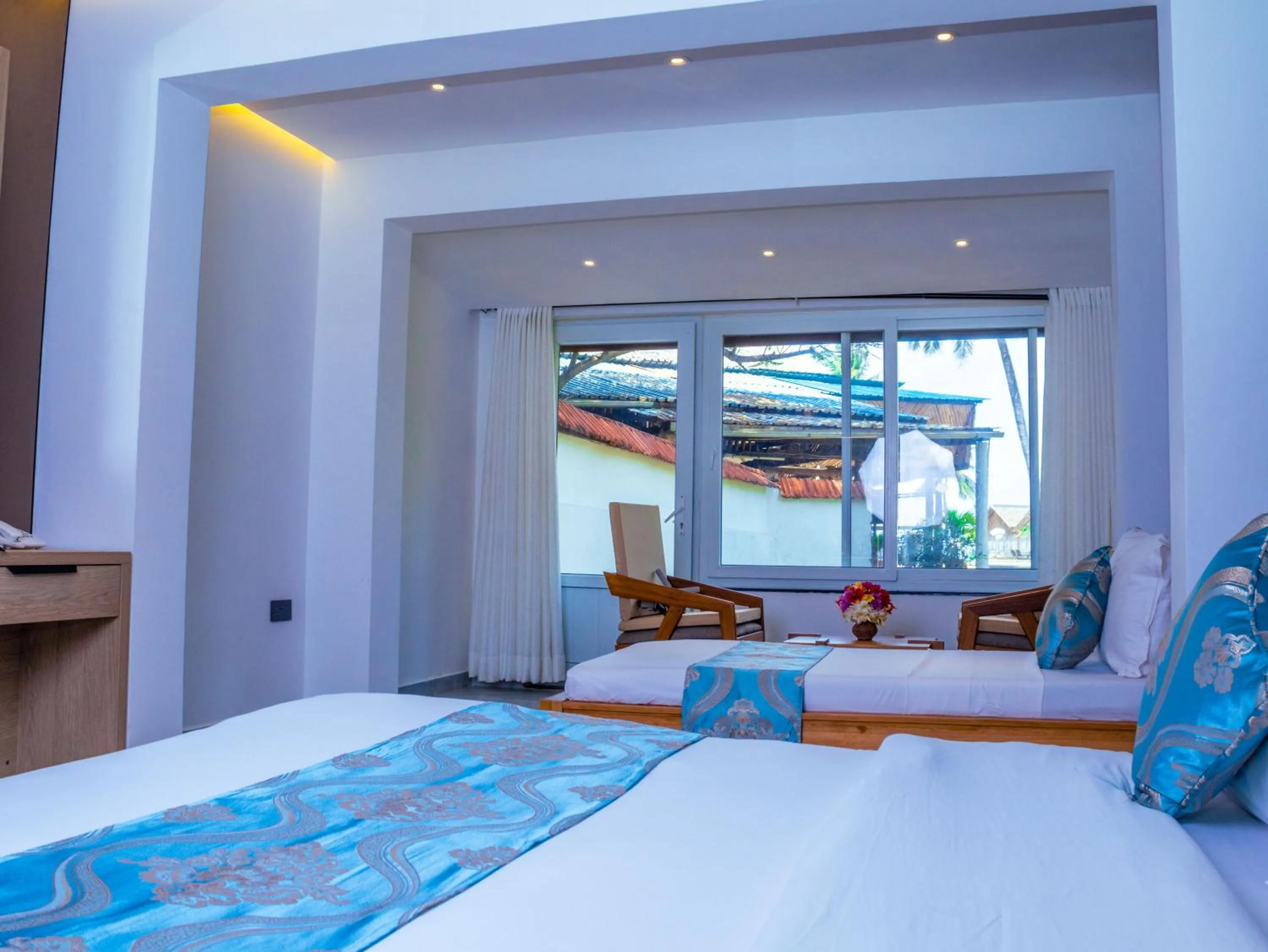 Bed in Reef Hotel Mombasa