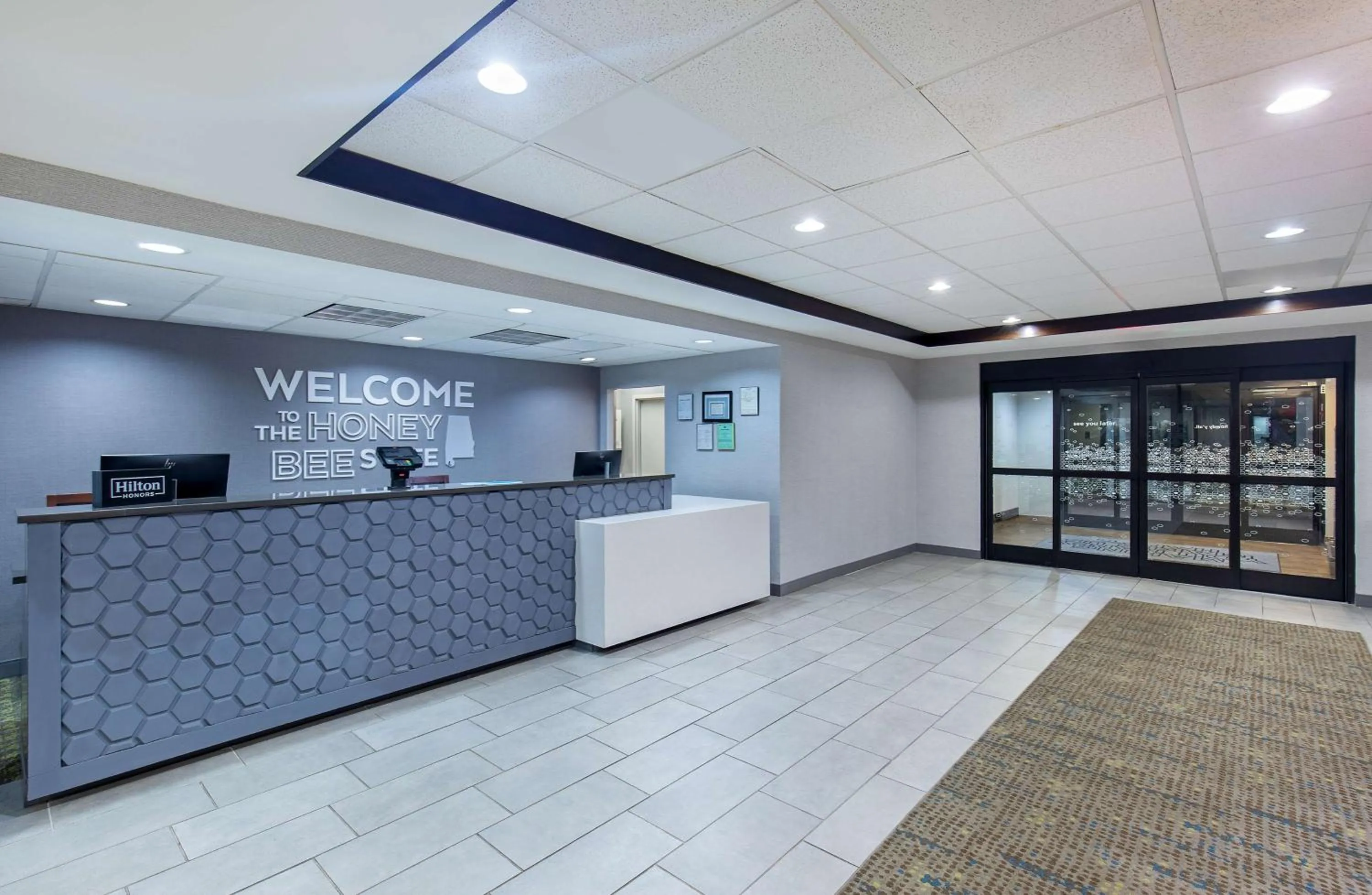 Lobby or reception in Hampton Inn Selma