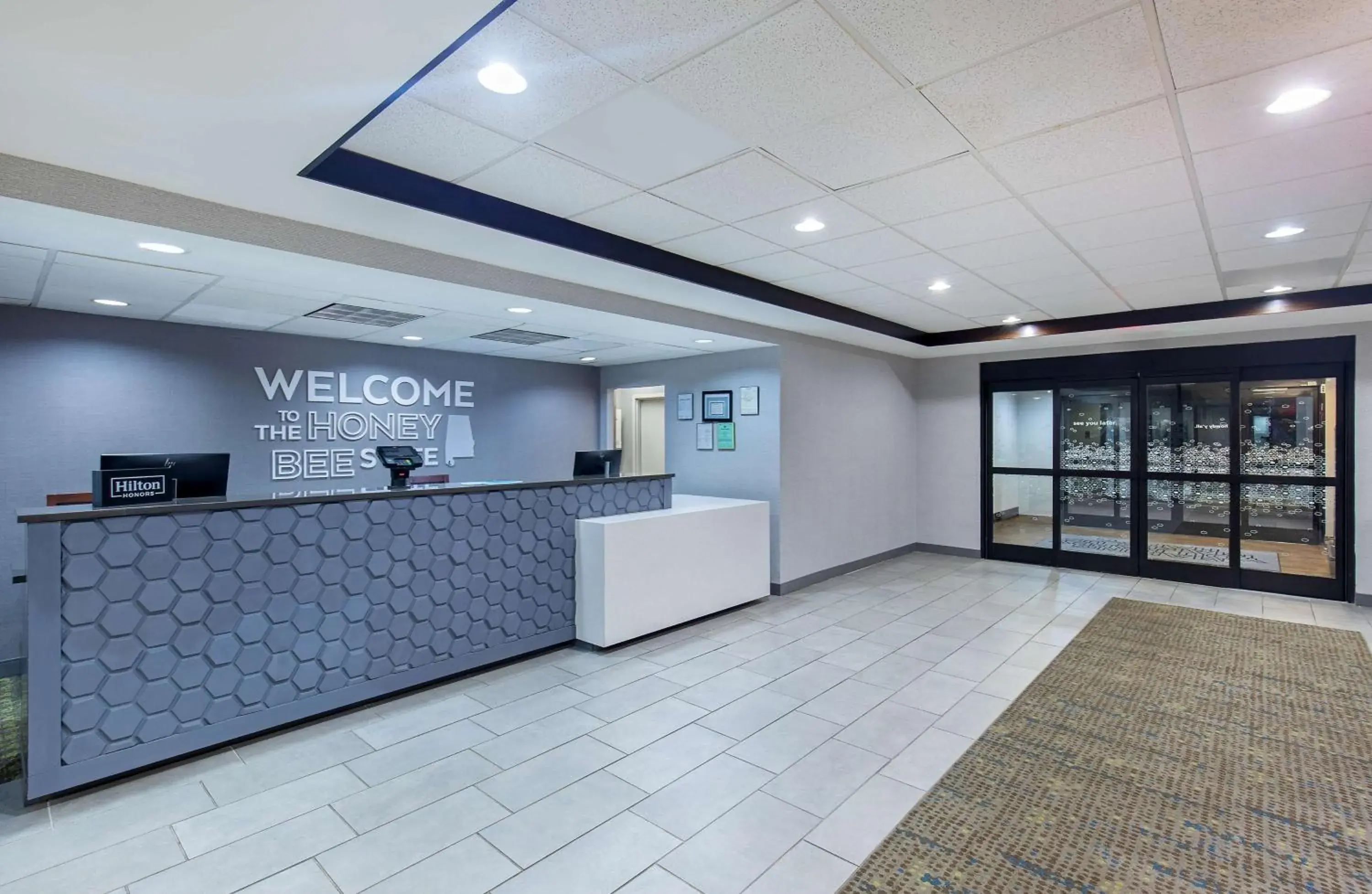 Lobby or reception in Hampton Inn Selma Lobby or reception in Hampton Inn Selma