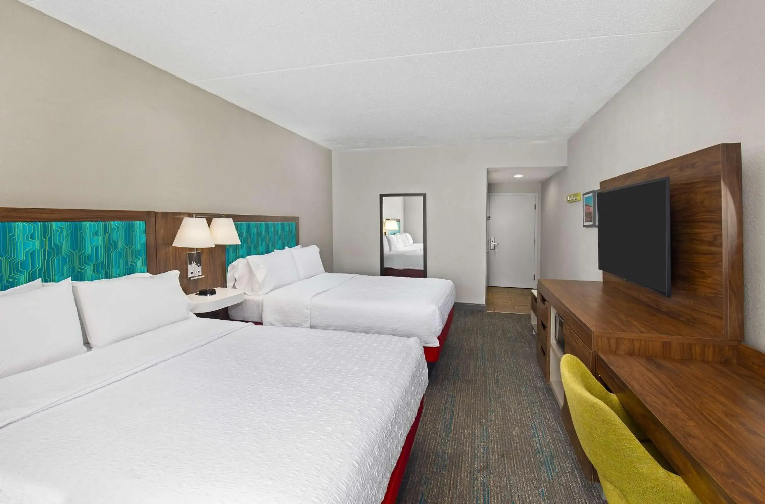 Bed in Hampton Inn Selma Bed in Hampton Inn Selma