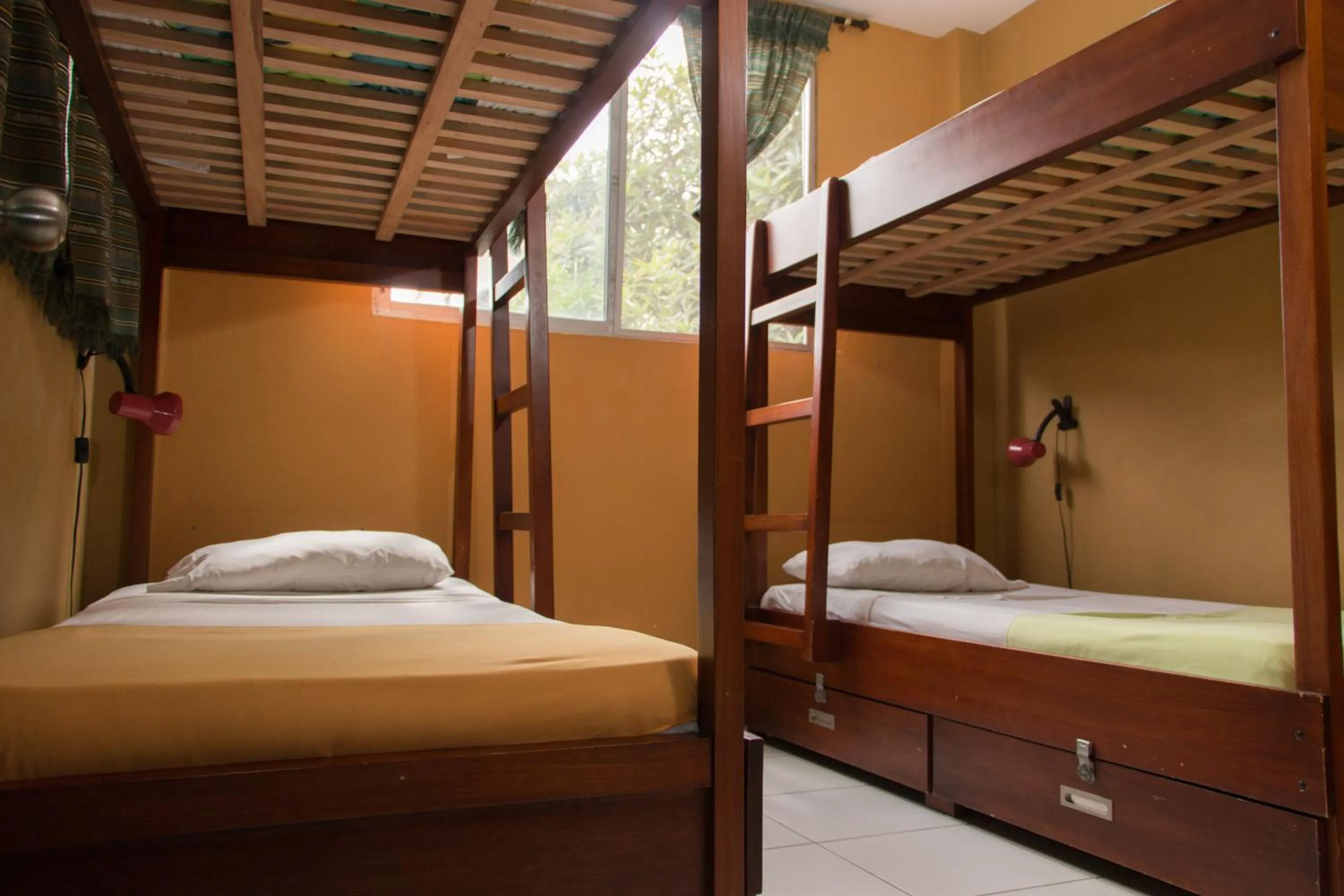 bunk bed, Bed in Dreamkapture Hostel close to the airport and bus terminal