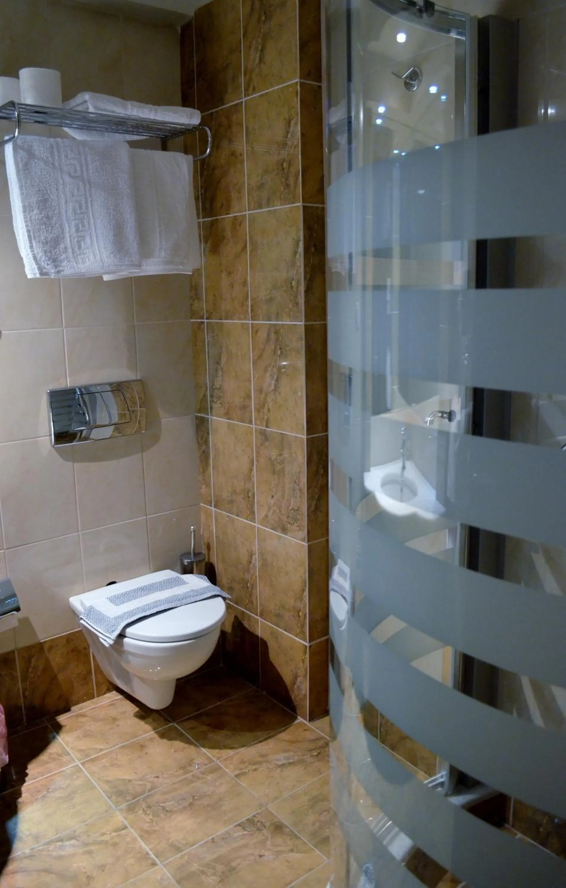 Bathroom in Evia Hotel & Suites