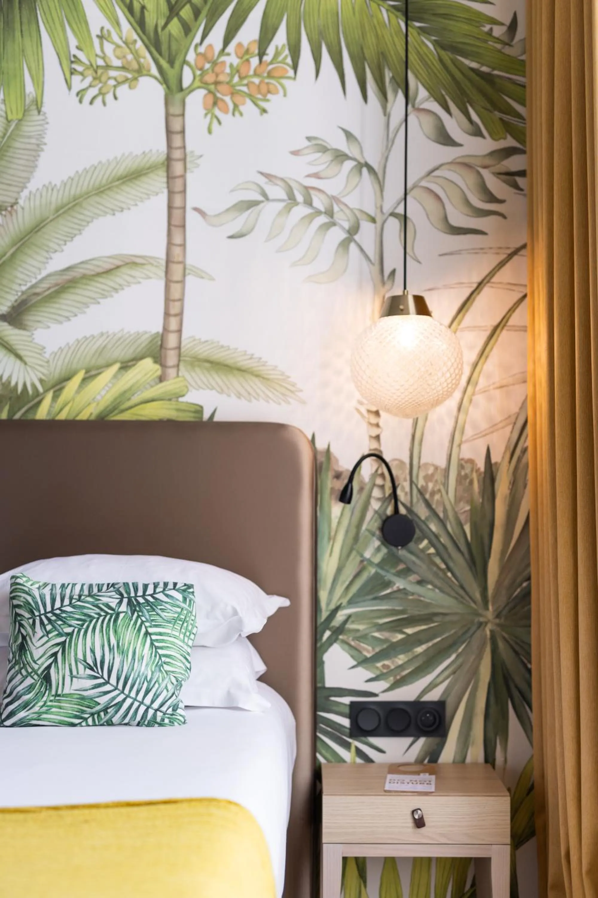 Bed in Hotel Verlaine