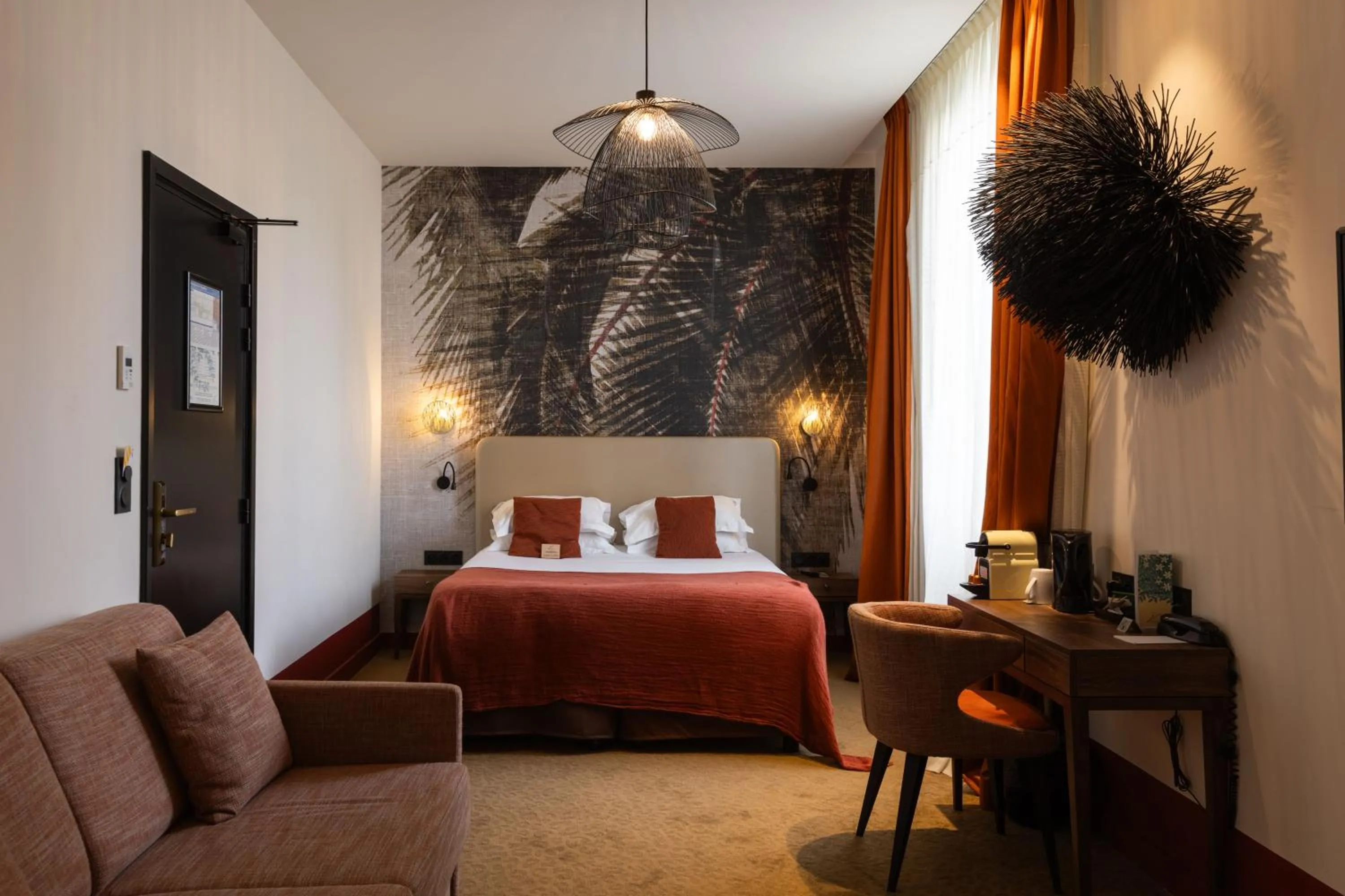 Bed in Hotel Verlaine