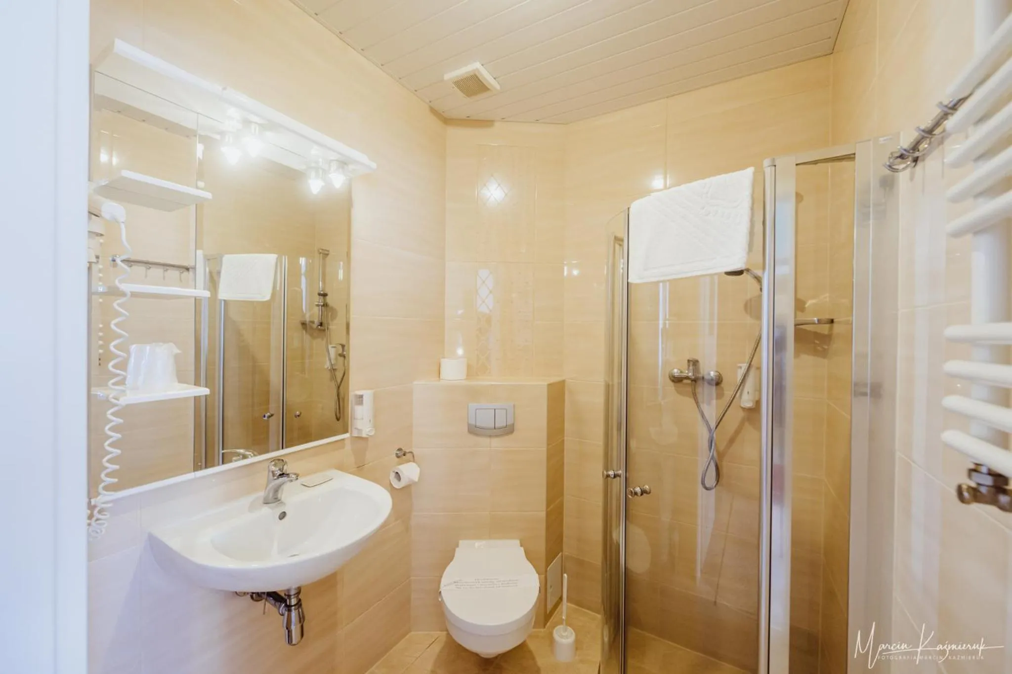 Shower in Park Hotel Kur & Spa
