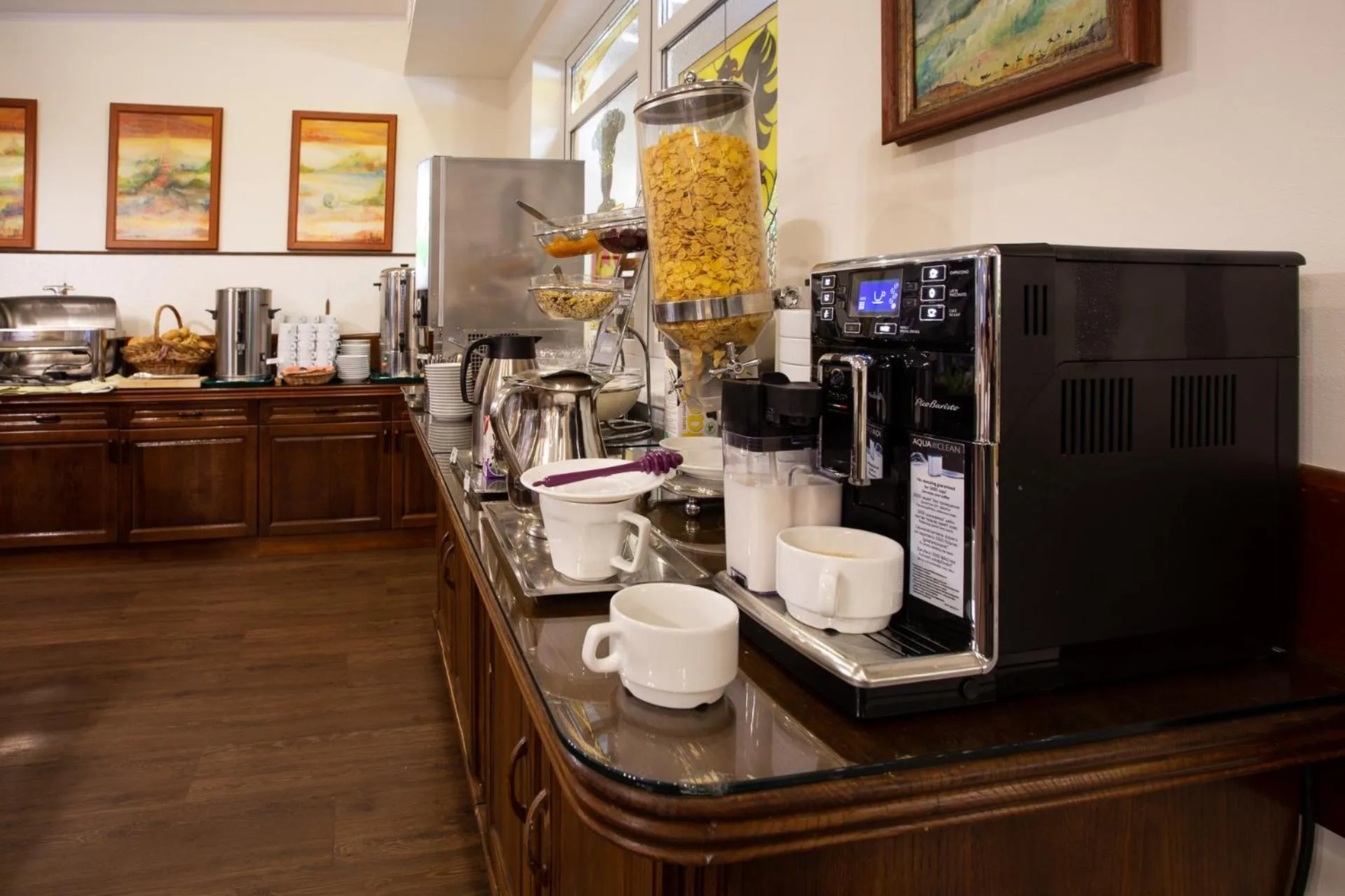 Buffet breakfast in Park Hotel Kur & Spa