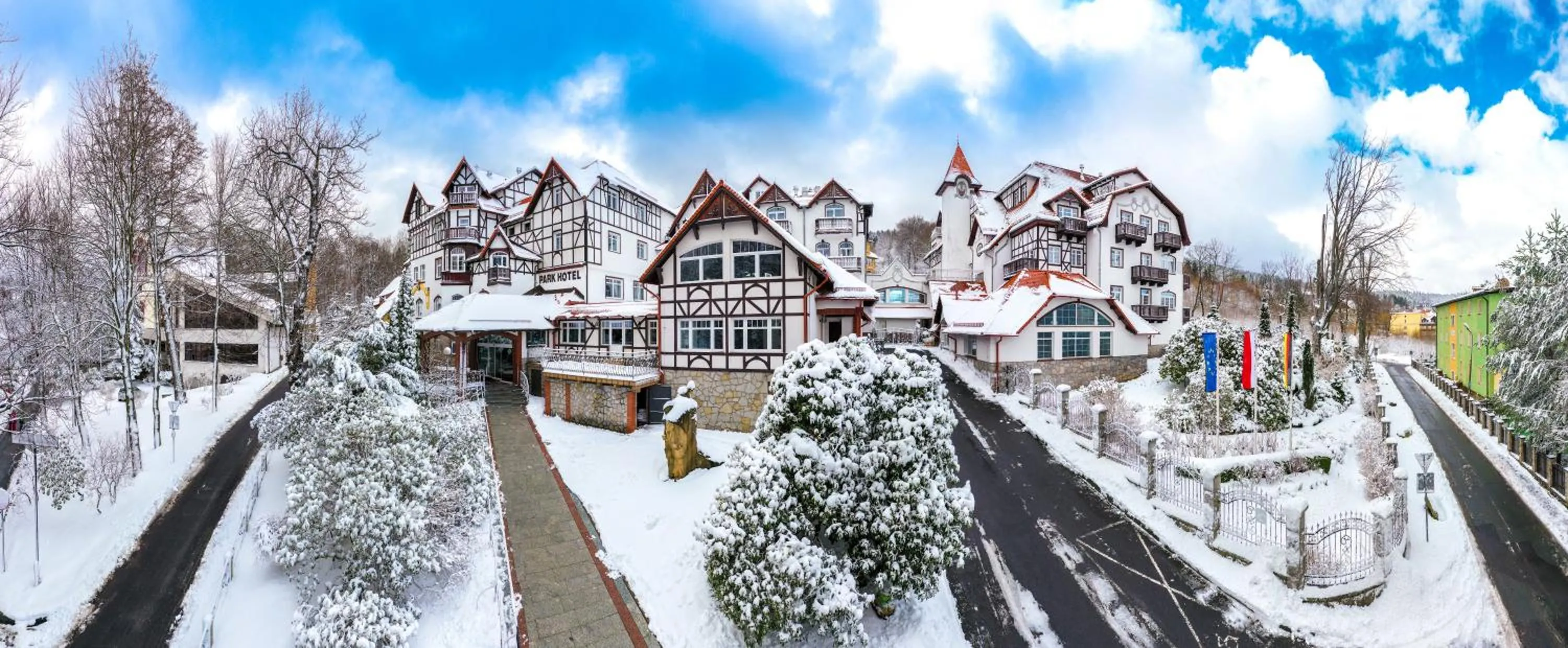 Property building in Park Hotel Kur & Spa