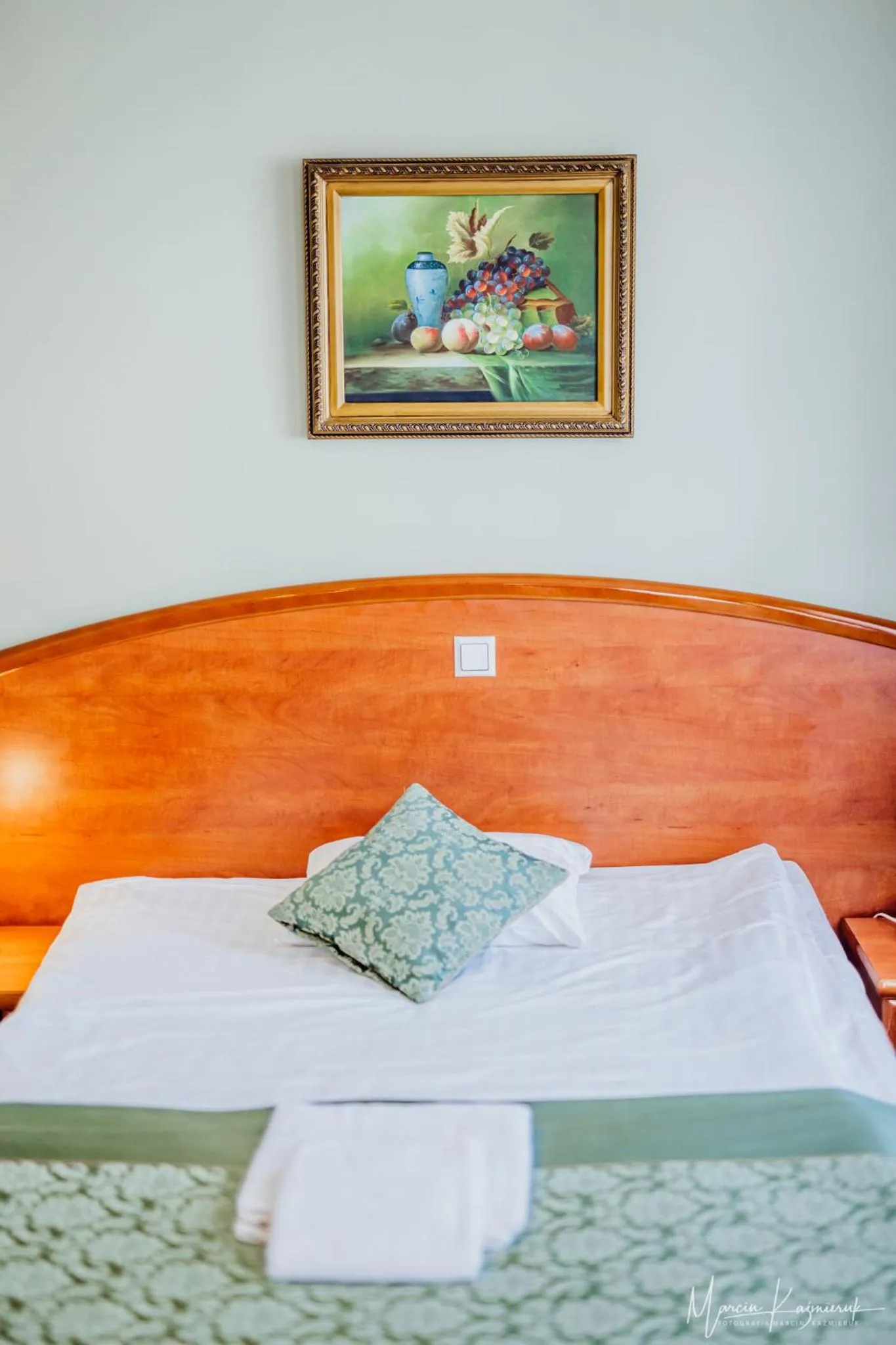 Bed in Park Hotel Kur & Spa